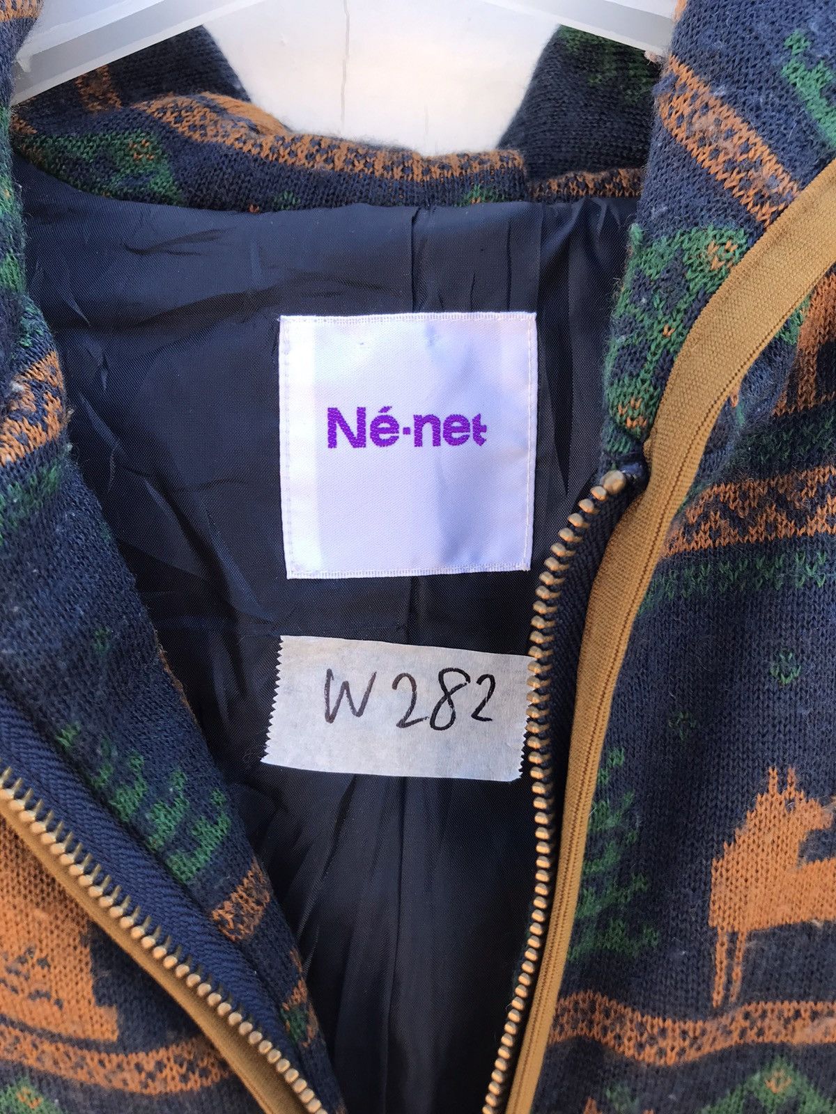 Issey Miyake Ne-net Printed Hoodie Size US M / EU 48-50 / 2 - 4 Thumbnail