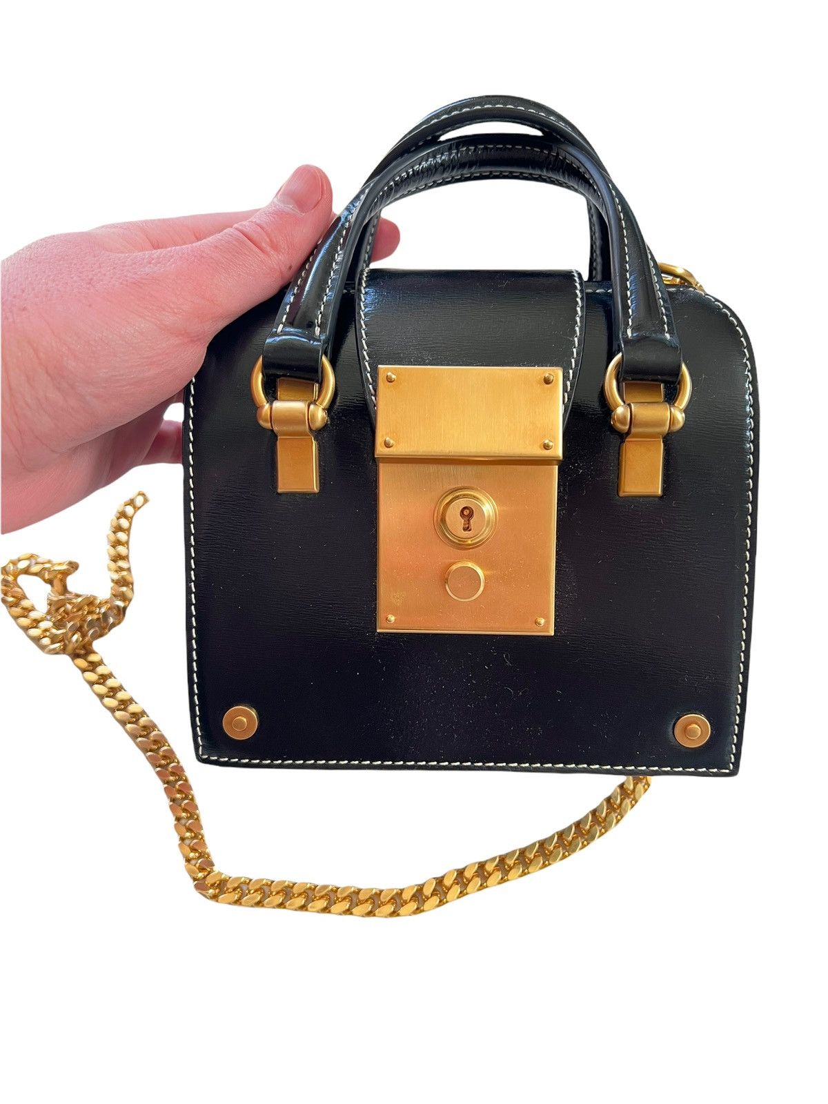 Thom Browne $5,100 Mrs. Thom Chain Crossbody Bag Size ONE SIZE - 12 Thumbnail