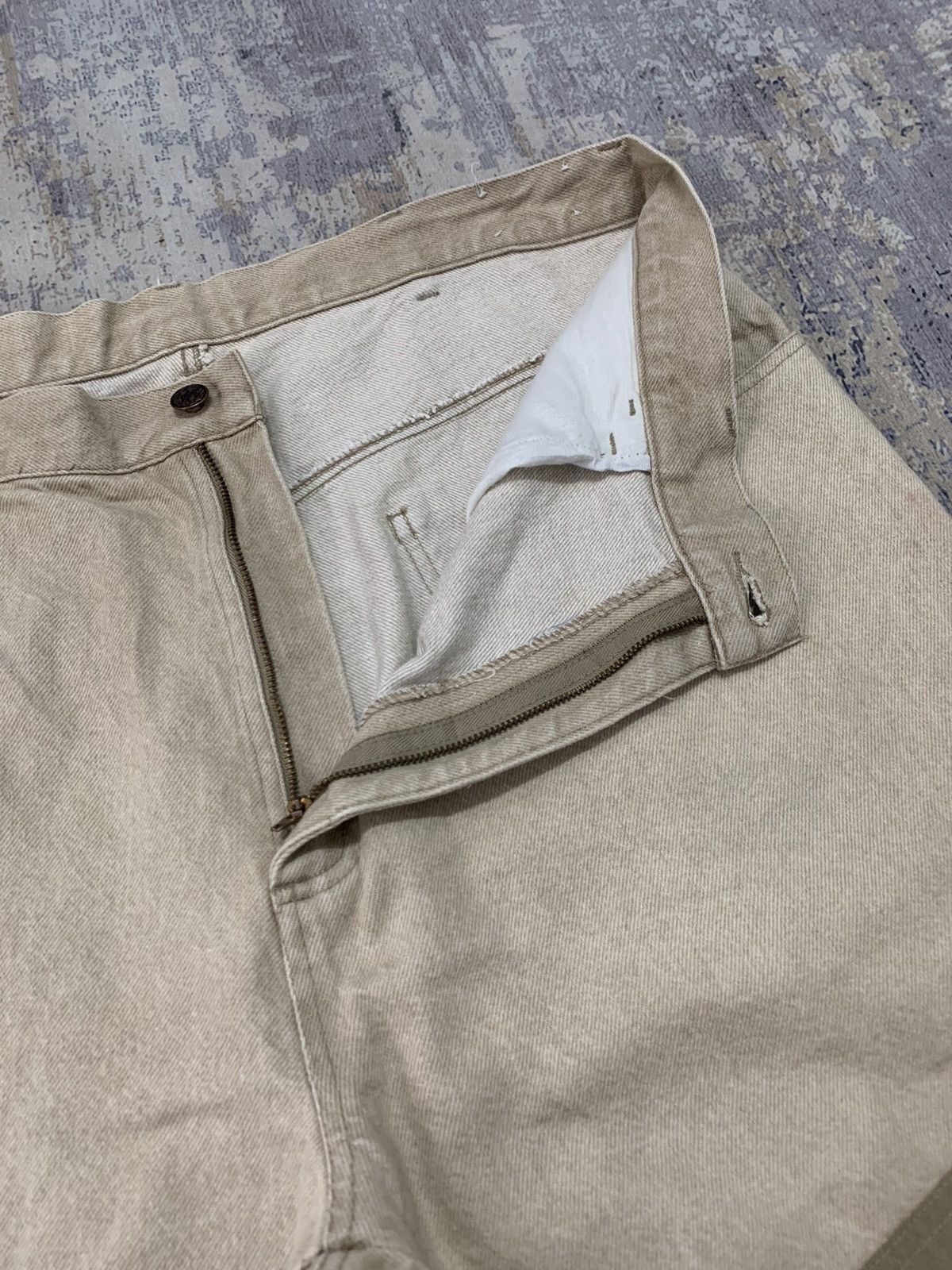 Cabelas Vintage Cabelas Double Knee Carhartt Style Jeans 37x28 Size US 37 - 6 Thumbnail