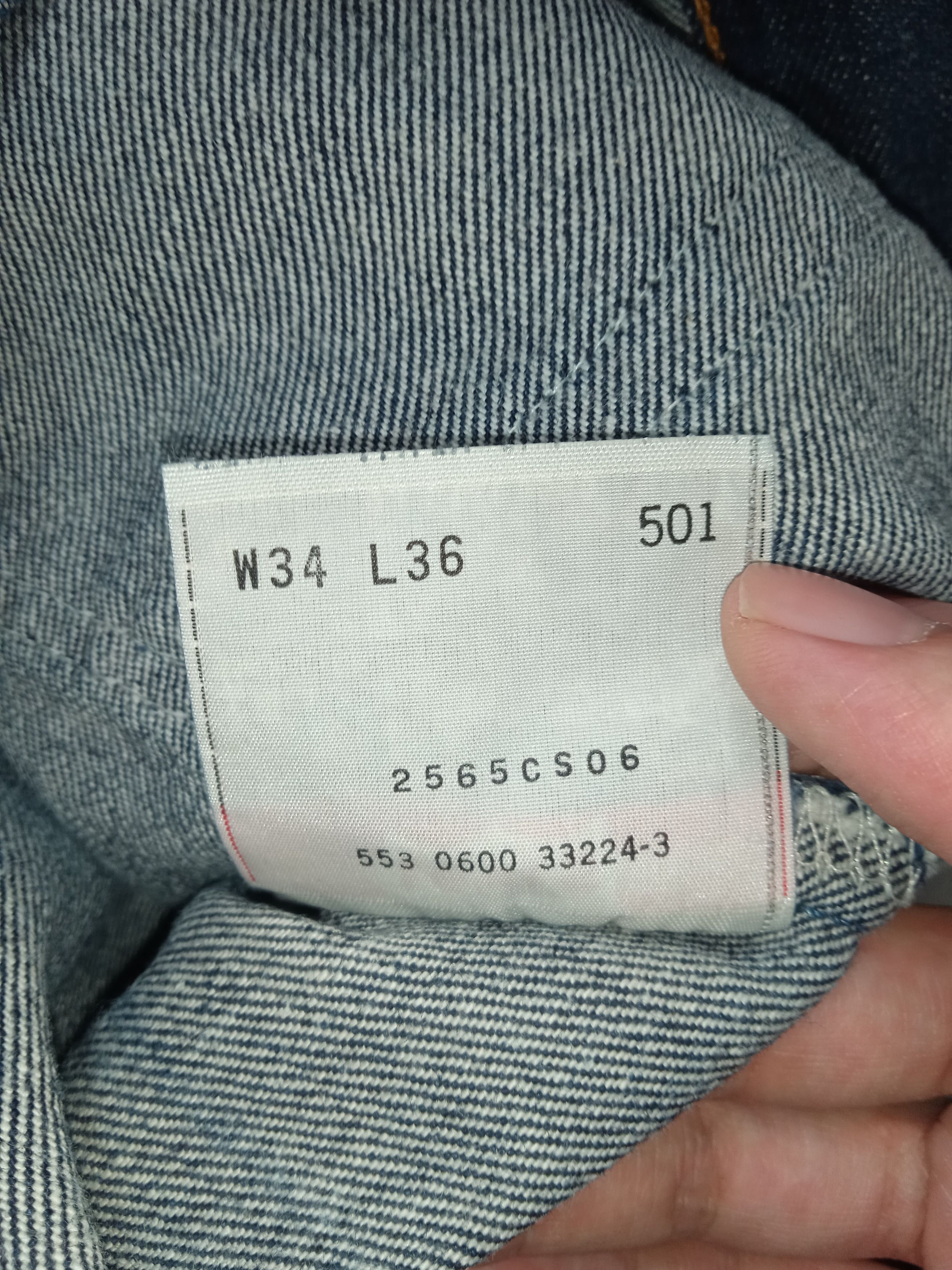 Levi's Vintage Clothing Vintage Levi's 501XX Denim Made in USA Size US 32 / EU 48 - 8 Thumbnail