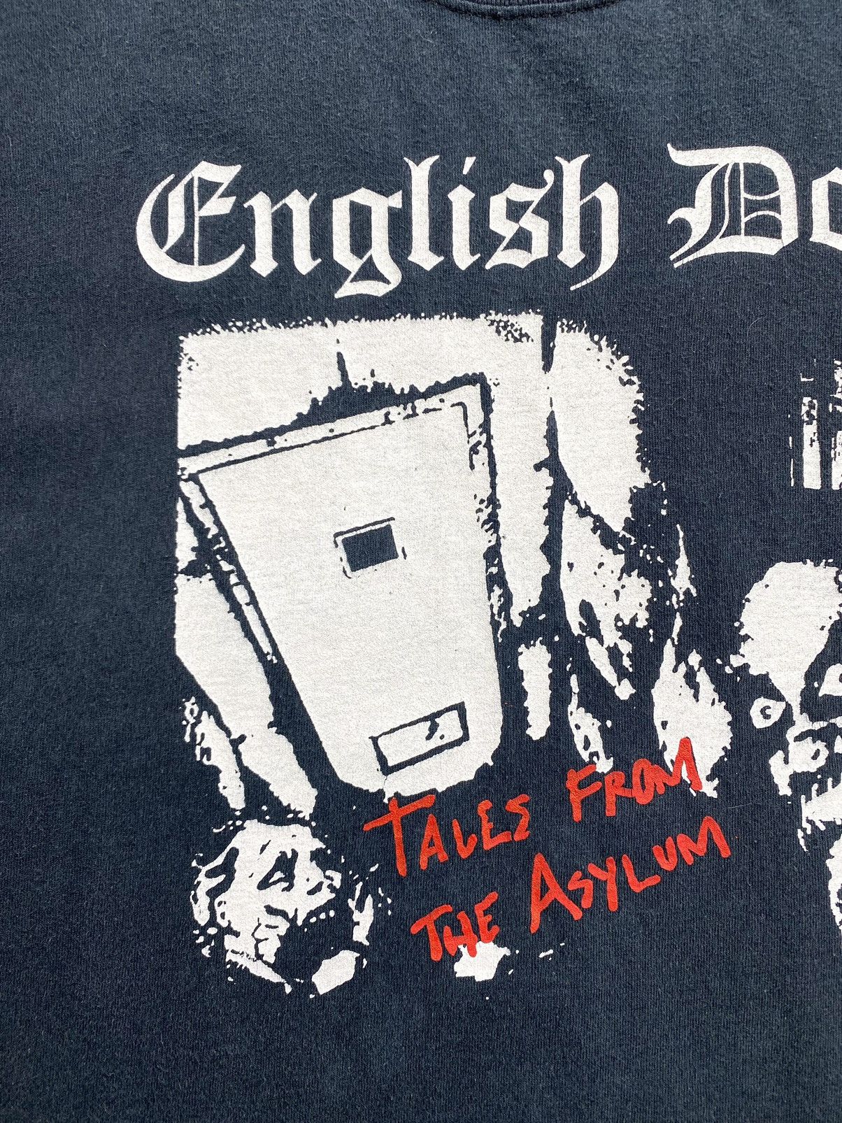 Band Tees Rare! Vintage English Dogs T Shirt Mad Punx Punk Band Tee Size US XL / EU 56 / 4 - 5 Thumbnail