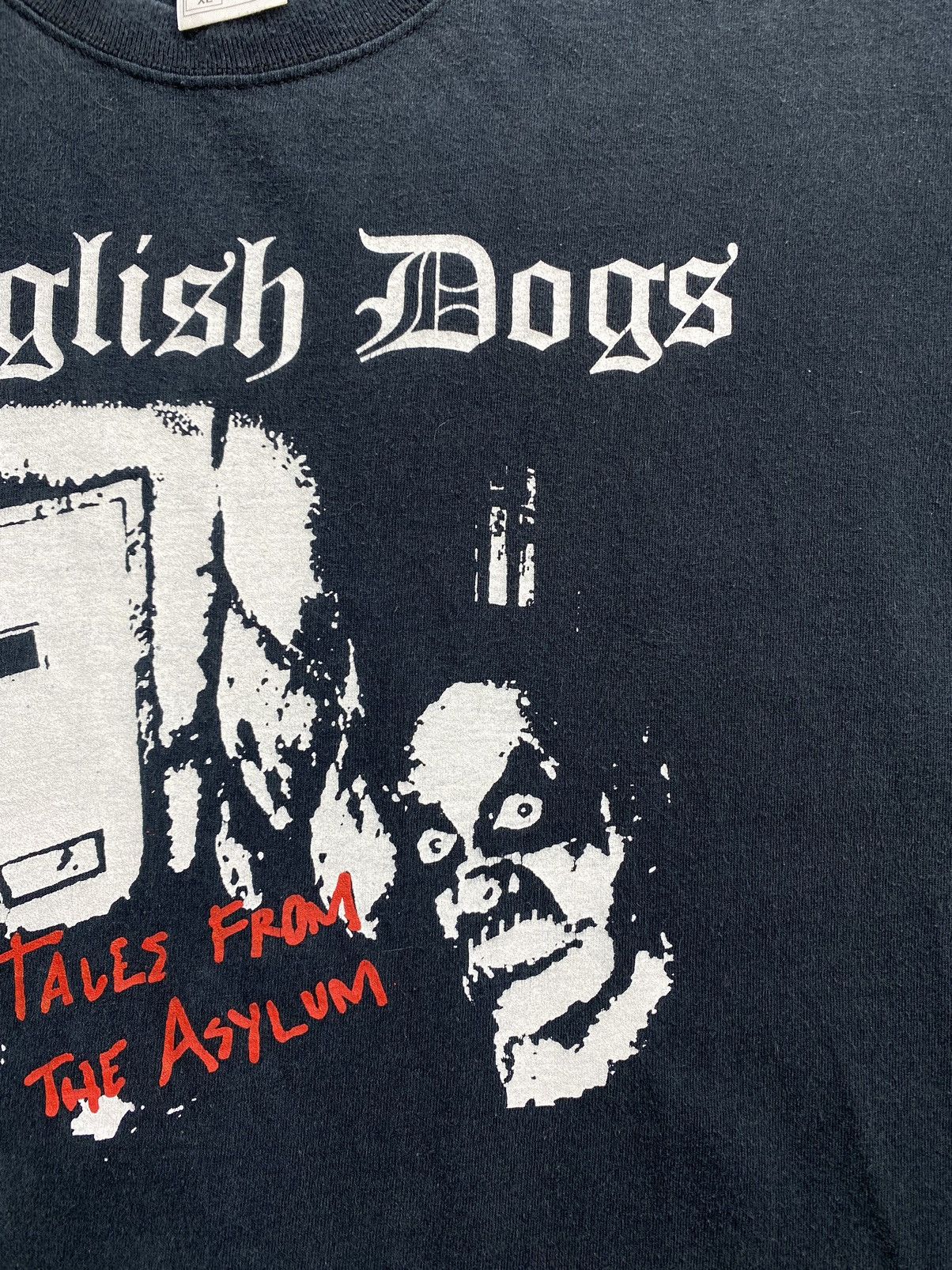Band Tees Rare! Vintage English Dogs T Shirt Mad Punx Punk Band Tee Size US XL / EU 56 / 4 - 6 Thumbnail