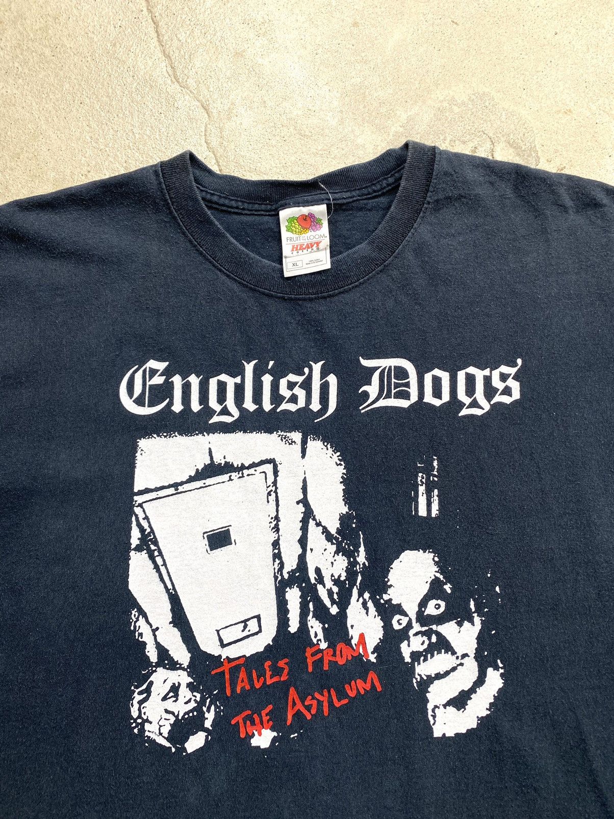 Band Tees Rare! Vintage English Dogs T Shirt Mad Punx Punk Band Tee Size US XL / EU 56 / 4 - 4 Thumbnail