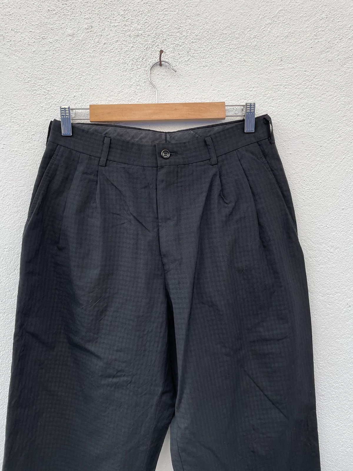 Comme des Garcons Homme Comme des Garcons Plaid Baggy Trousers Pants Size US 30 / EU 46 - 1 Thumbnail