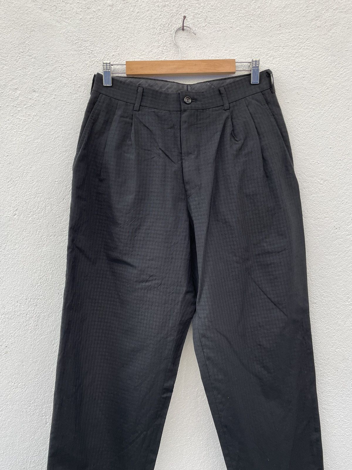 Comme des Garcons Homme Comme des Garcons Plaid Baggy Trousers Pants Size US 30 / EU 46 - 5 Thumbnail