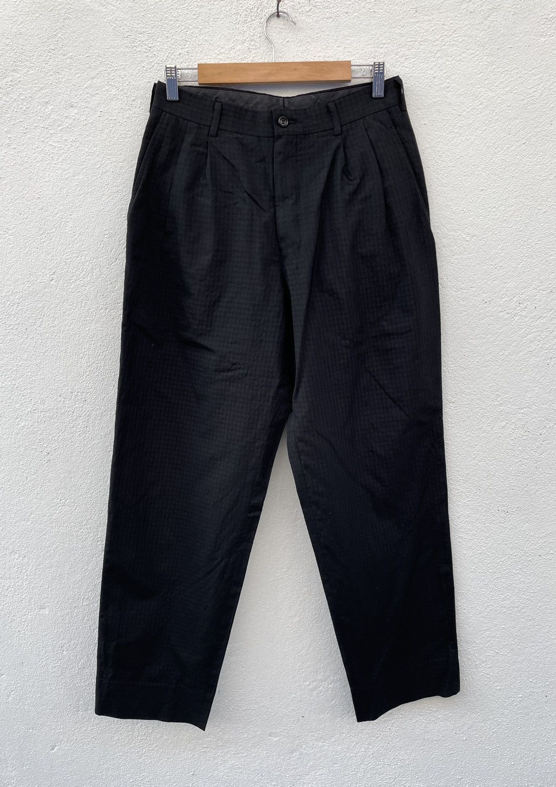 Comme des Garcons Homme Comme des Garcons Plaid Baggy Trousers Pants Size US 30 / EU 46 - 2 Thumbnail