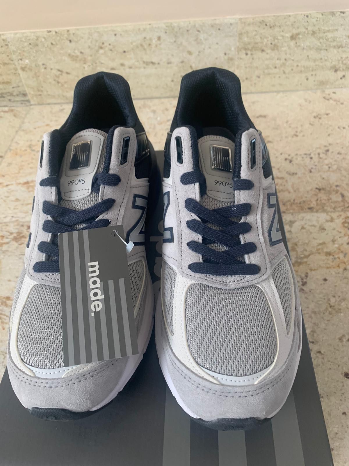 New Balance 990 v5 in Grey & Blue Size US 9.5 / EU 42-43 - 7 Thumbnail