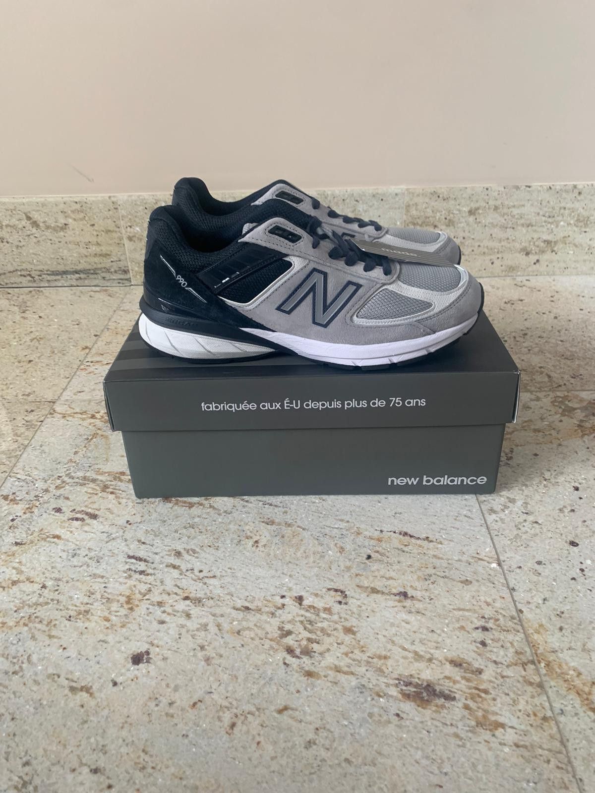 New Balance 990 v5 in Grey & Blue Size US 9.5 / EU 42-43 - 6 Thumbnail