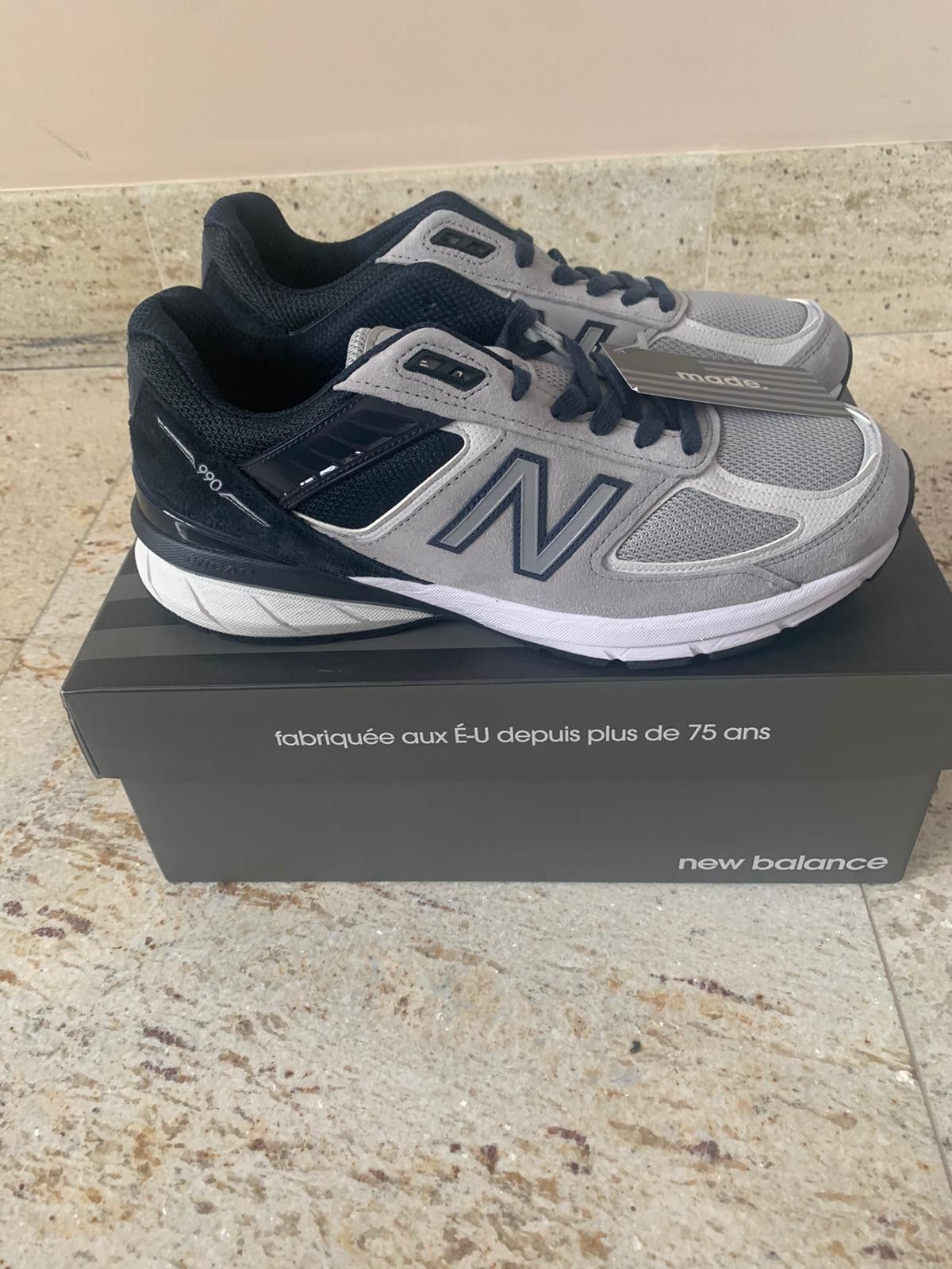 New Balance 990 v5 in Grey & Blue Size US 9.5 / EU 42-43 - 8 Thumbnail