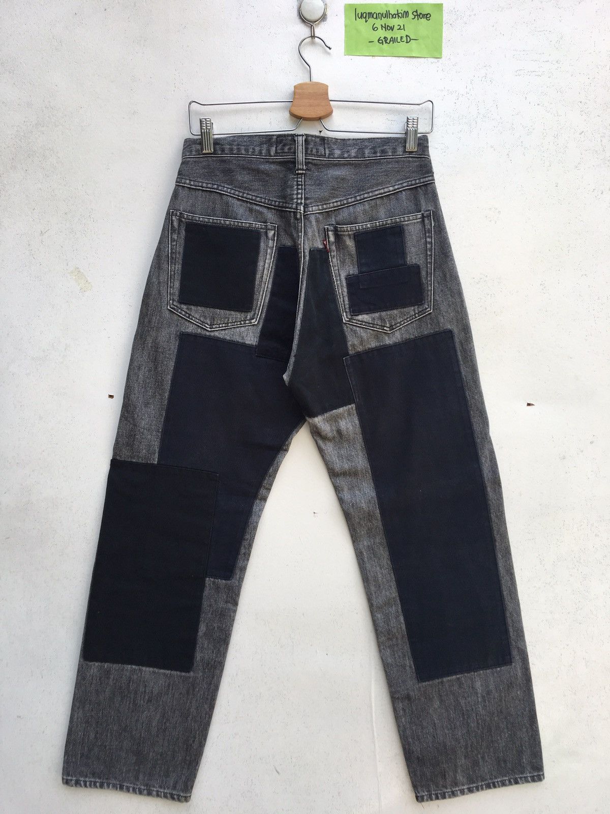 Nepenthes Rare Nepenthes Patchwork Denim Jeans Size US 27 - 13 Thumbnail