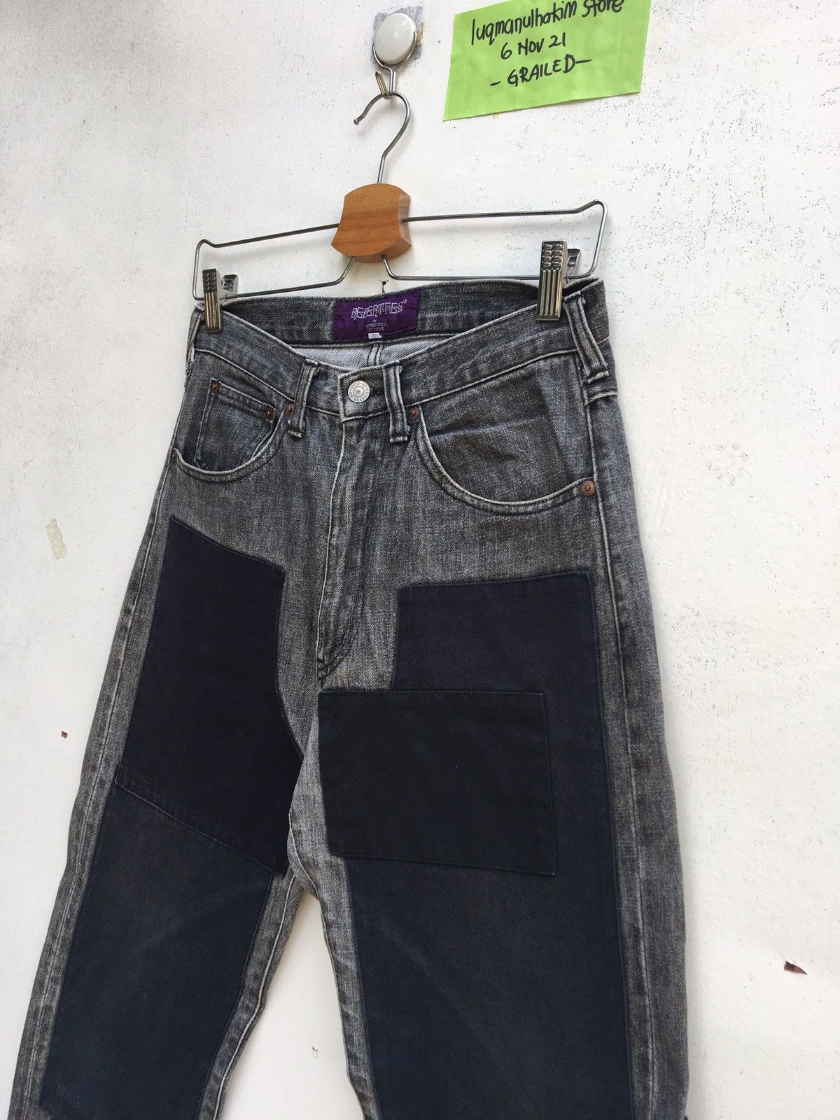 Nepenthes Rare Nepenthes Patchwork Denim Jeans Size US 27 - 9 Thumbnail