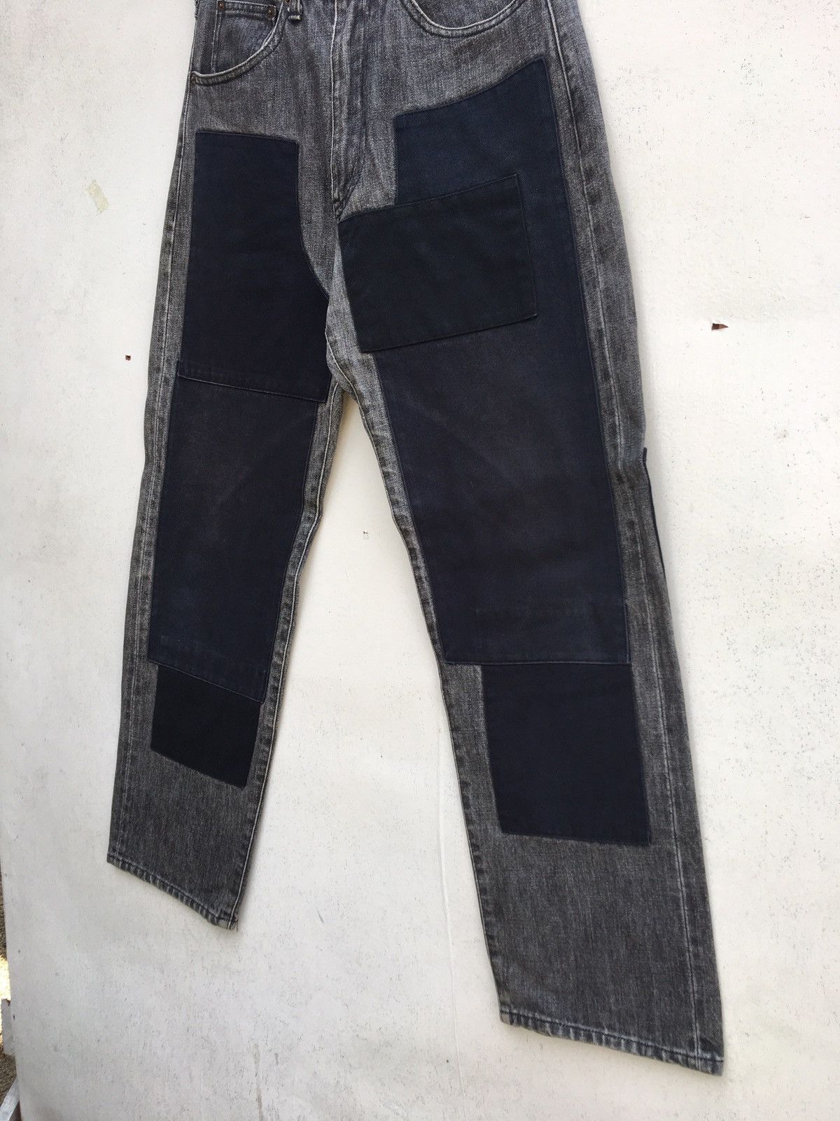 Nepenthes Rare Nepenthes Patchwork Denim Jeans Size US 27 - 7 Thumbnail