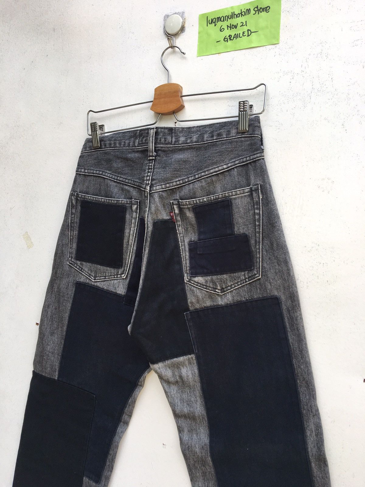 Nepenthes Rare Nepenthes Patchwork Denim Jeans Size US 27 - 18 Thumbnail