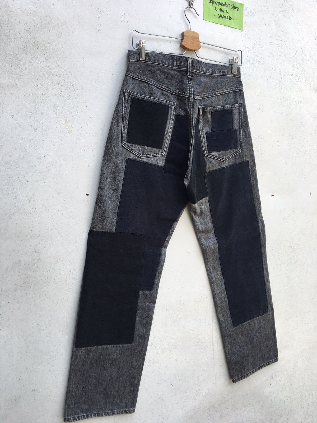 Nepenthes Rare Nepenthes Patchwork Denim Jeans Size US 27 - 14 Thumbnail