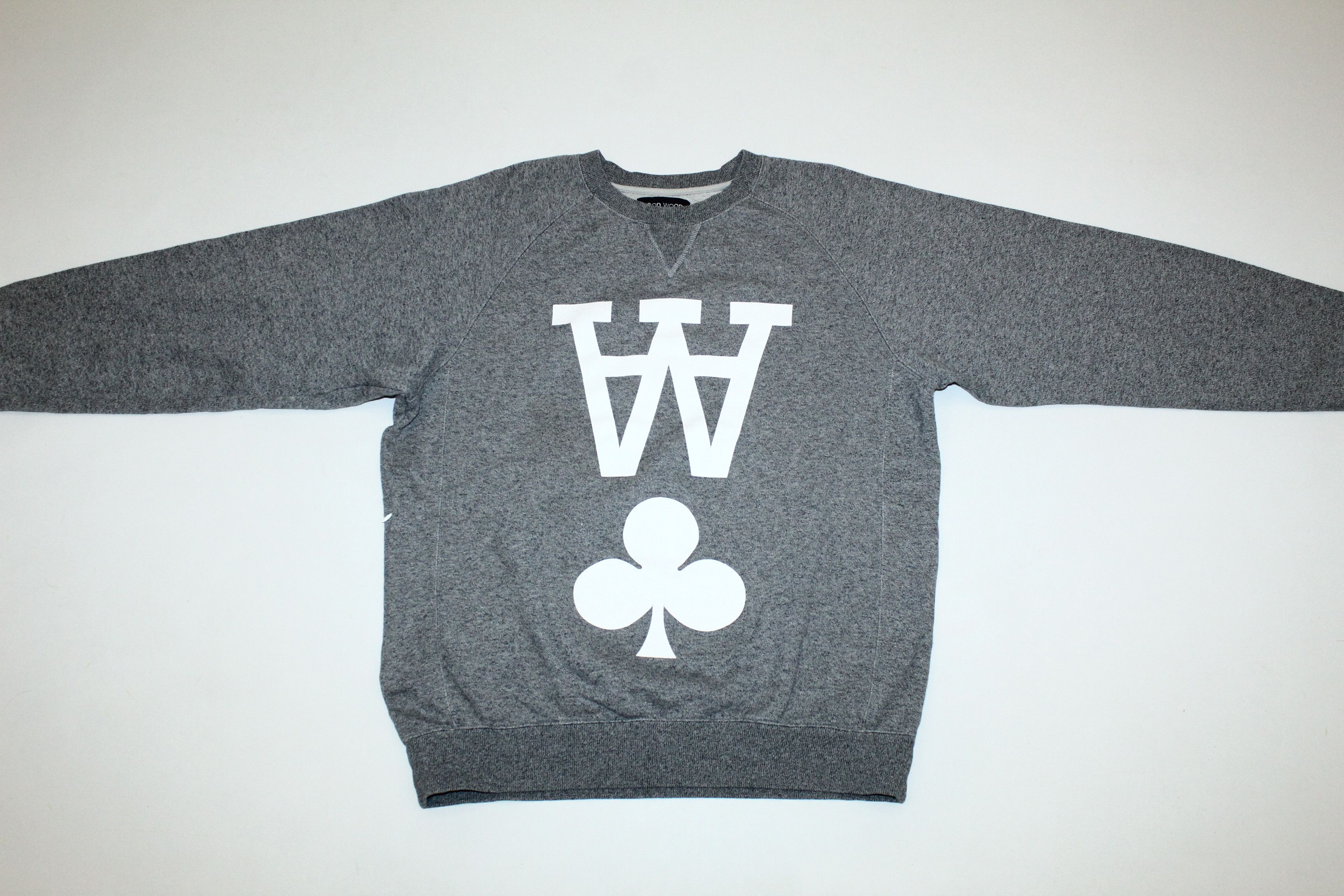 Wood Wood Wood Wood Big Logo Melange Sweats Size US L / EU 52-54 / 3 - 2 Thumbnail