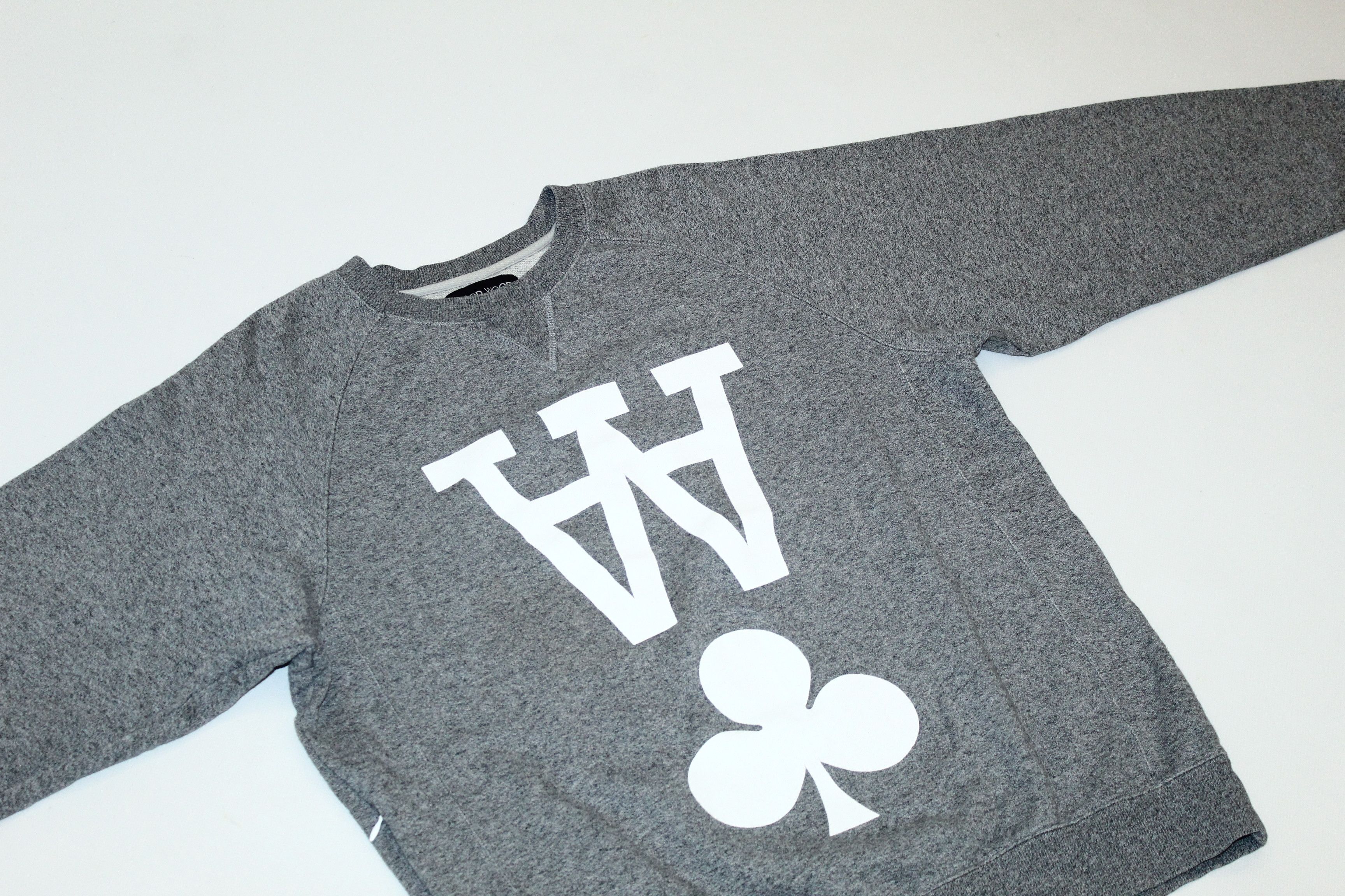 Wood Wood Wood Wood Big Logo Melange Sweats Size US L / EU 52-54 / 3 - 3 Thumbnail