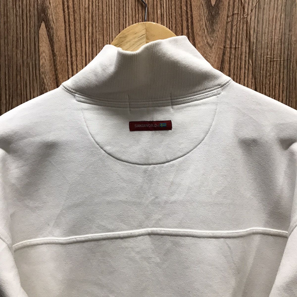 Captain Santors × Vintage Vintage SantaWorld Sweatshirt Biglogo Swedish Outdoor Style Size US M / EU 48-50 / 2 - 8 Thumbnail