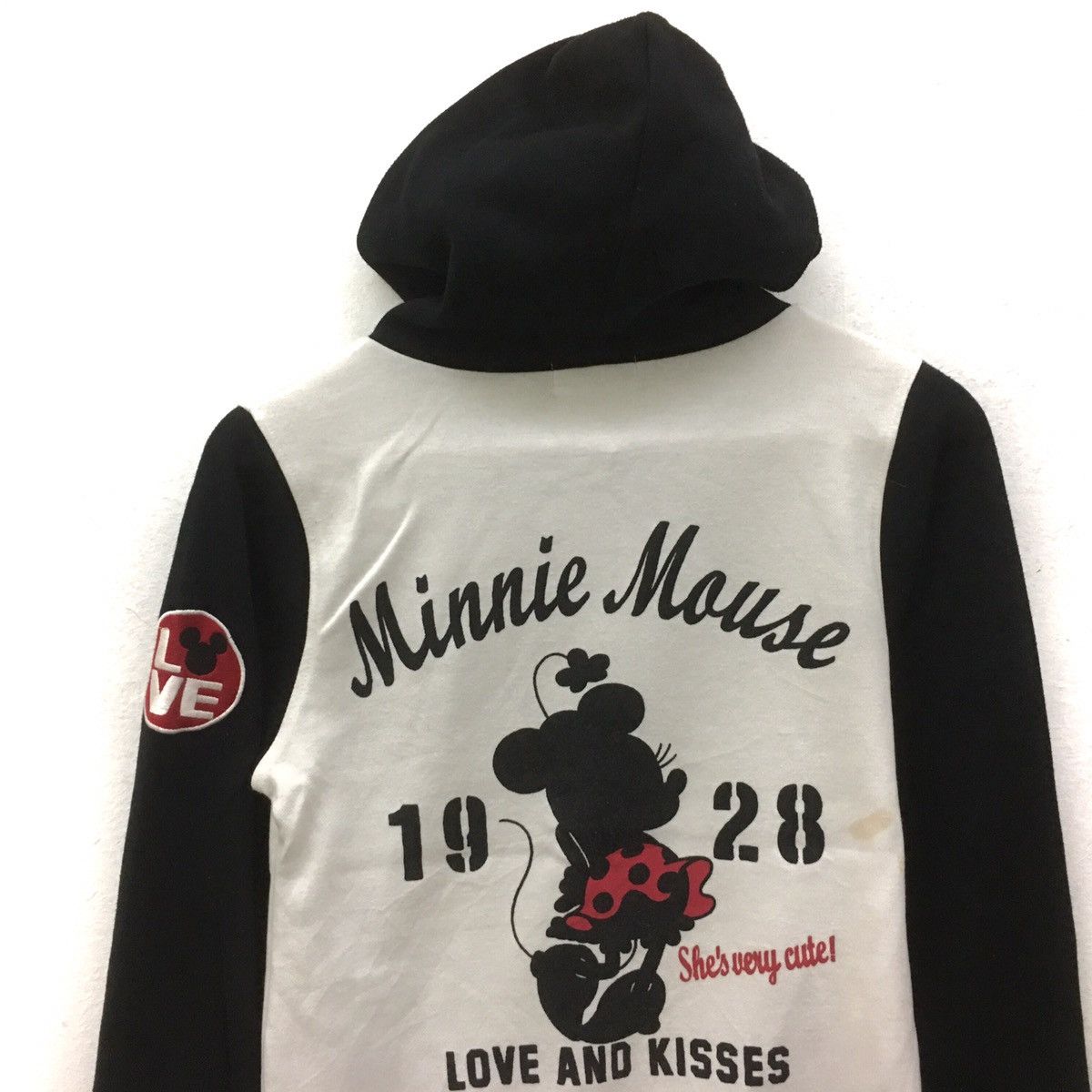 Disney × Mickey Mouse Vintage Minnie Mouse Hoodie Sweatshirt Jacket Varsity Size US XS / EU 42 / 0 - 5 Thumbnail
