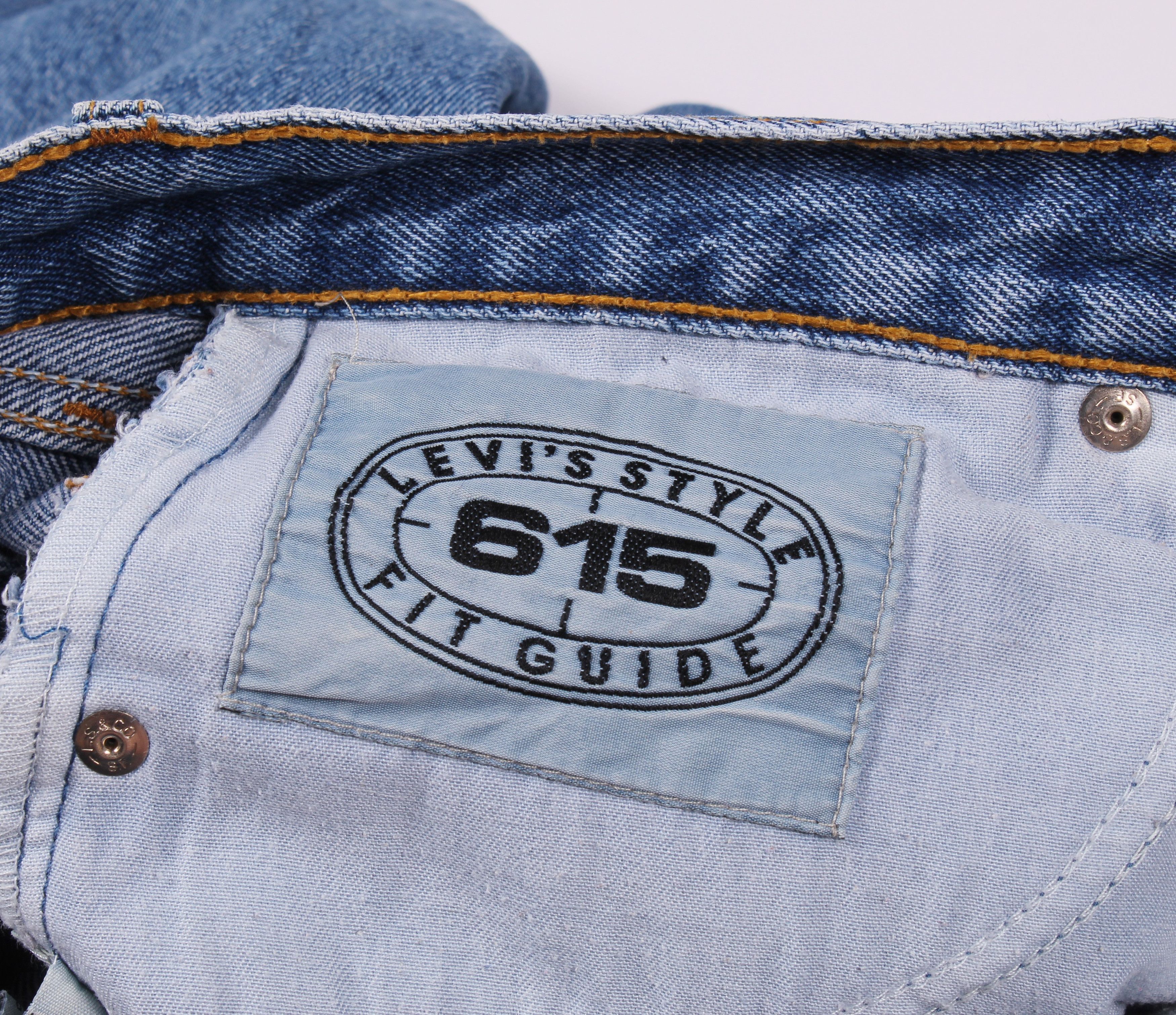 Levi's Vintage 90's Levi's 615 Straight Jeans Size US 32 / EU 48 - 5 Thumbnail