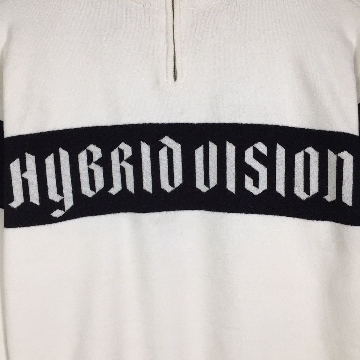 Japanese Brand × Vintage Vintage Hybrid Vision HalfZip Sweatshirt Knit Size US S / EU 44-46 / 1 - 2 Thumbnail