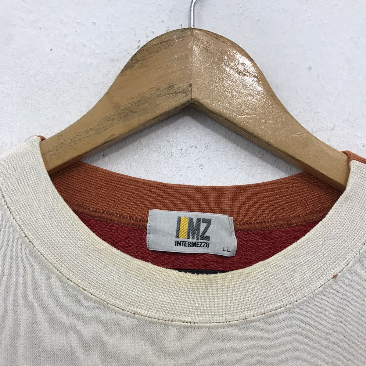 Japanese Brand × Vintage Teracotta Sand Sweatshirt Crewneck Sweater IMZ Intermezzo Size US L / EU 52-54 / 3 - 6 Thumbnail