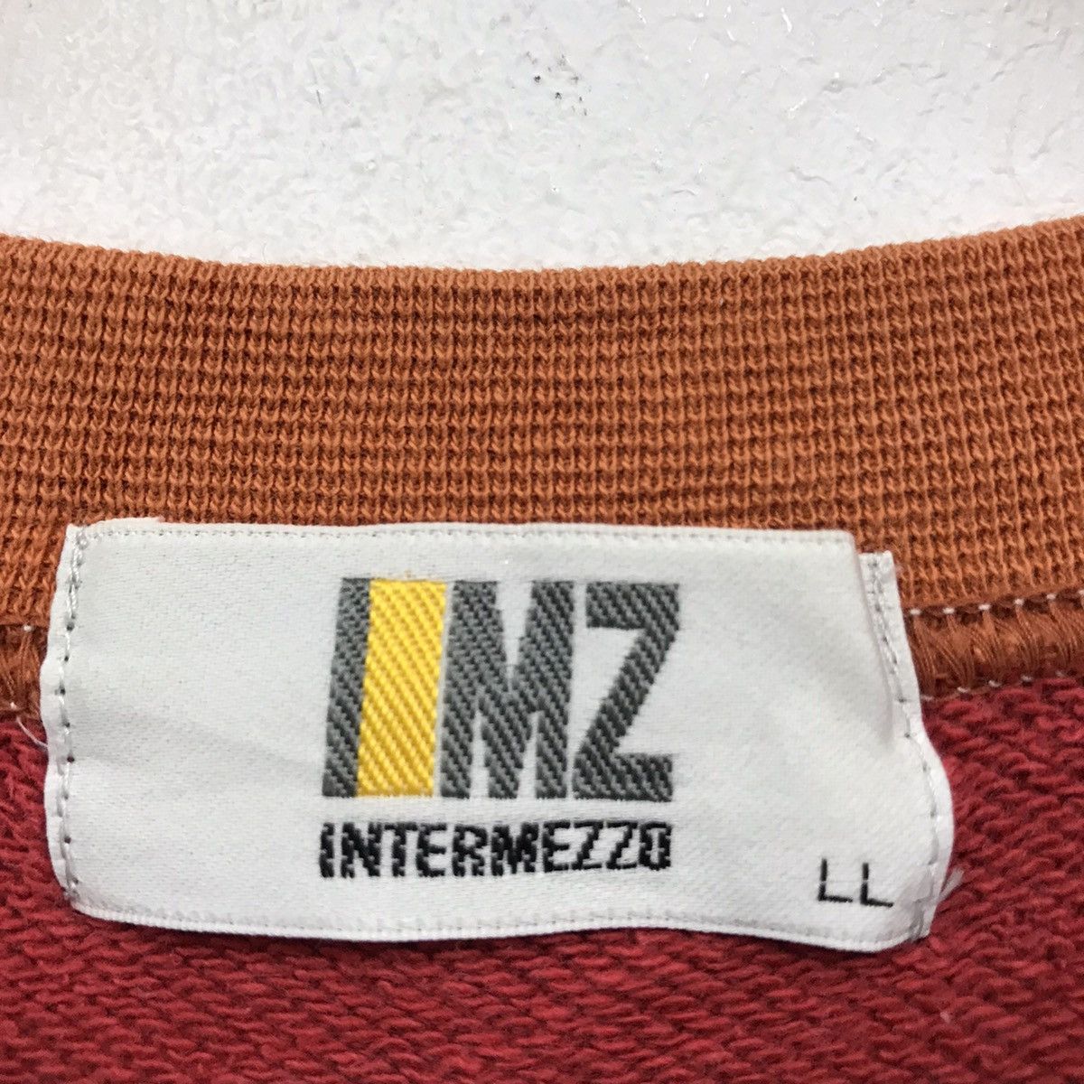 Japanese Brand × Vintage Teracotta Sand Sweatshirt Crewneck Sweater IMZ Intermezzo Size US L / EU 52-54 / 3 - 7 Thumbnail