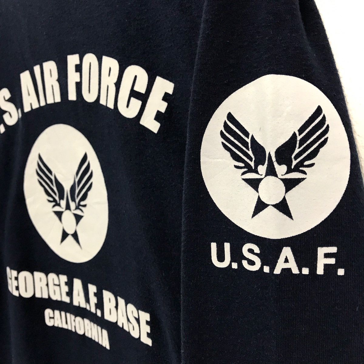Other Vintage US Air Force Sweatshirt Biglogo Spellout USAF Size US S / EU 44-46 / 1 - 4 Thumbnail