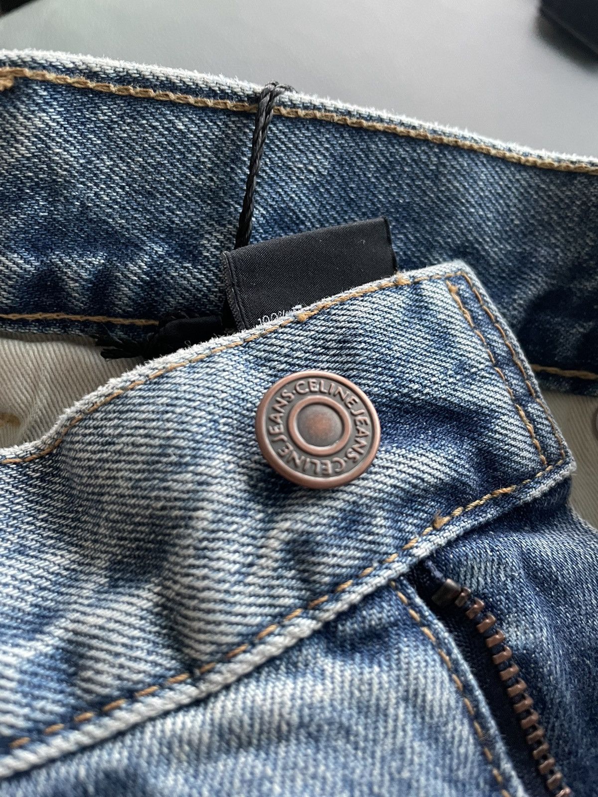 Celine × Hedi Slimane Brand New Super Runway Celine Hedi Slimane SL003 Denim Size US 32 / EU 48 - 9 Thumbnail