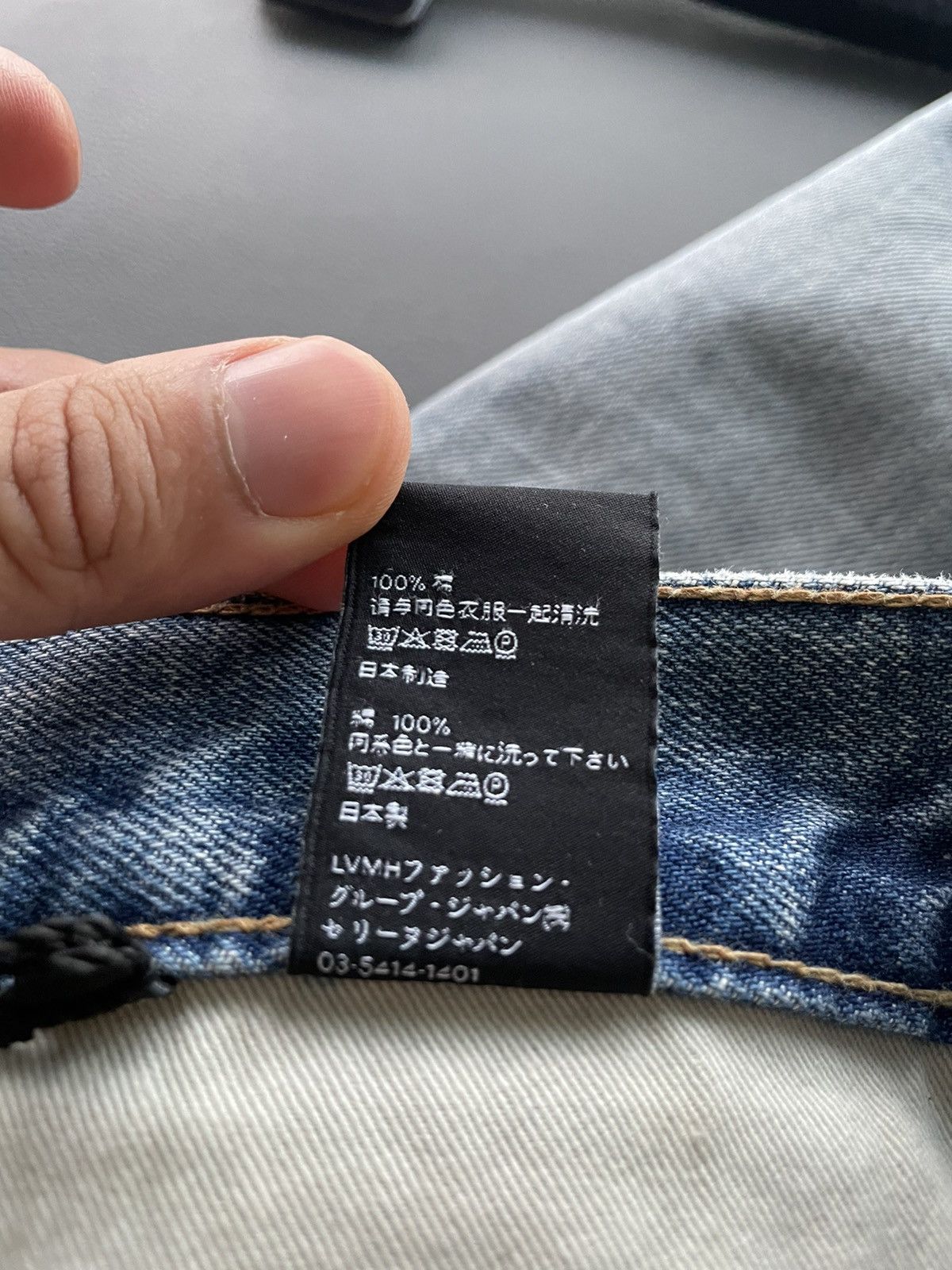 Celine × Hedi Slimane Brand New Super Runway Celine Hedi Slimane SL003 Denim Size US 32 / EU 48 - 11 Thumbnail