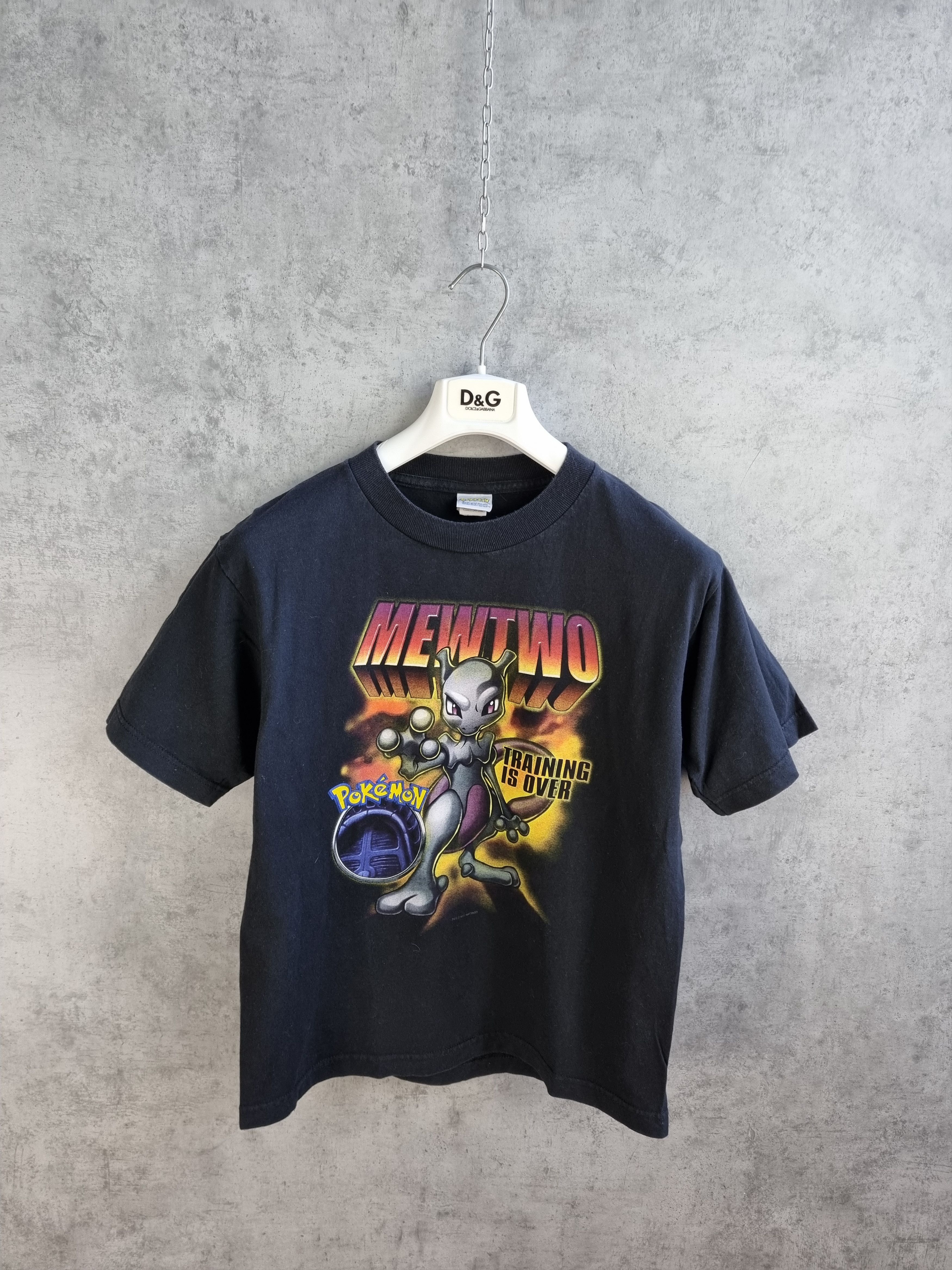 Nintendo × Pokemon × Vintage 99' MewTwo Pokemon Training is over vintage tee shirt Size US S / EU 44-46 / 1 - 4 Thumbnail