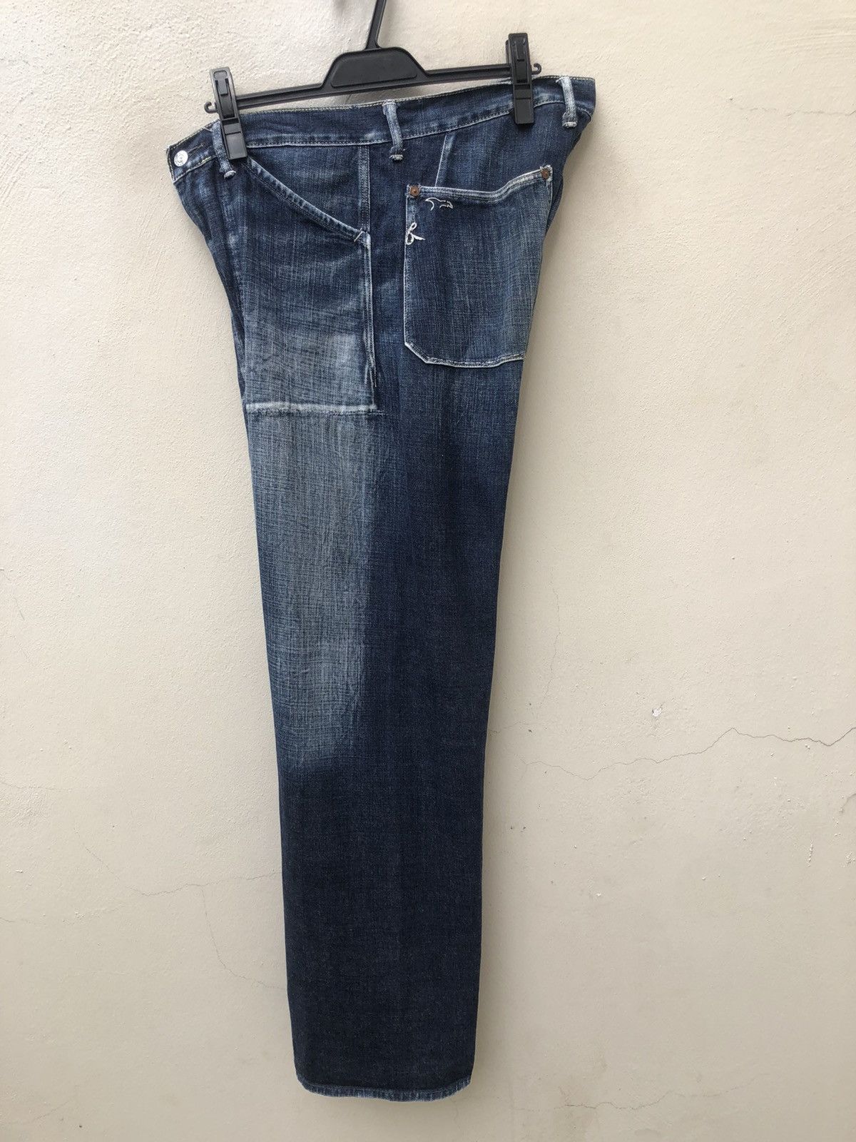 45rpm Vintage 45rpm Japan Loose Denim Wide Leg Jeans Size US 33 - 16 Thumbnail