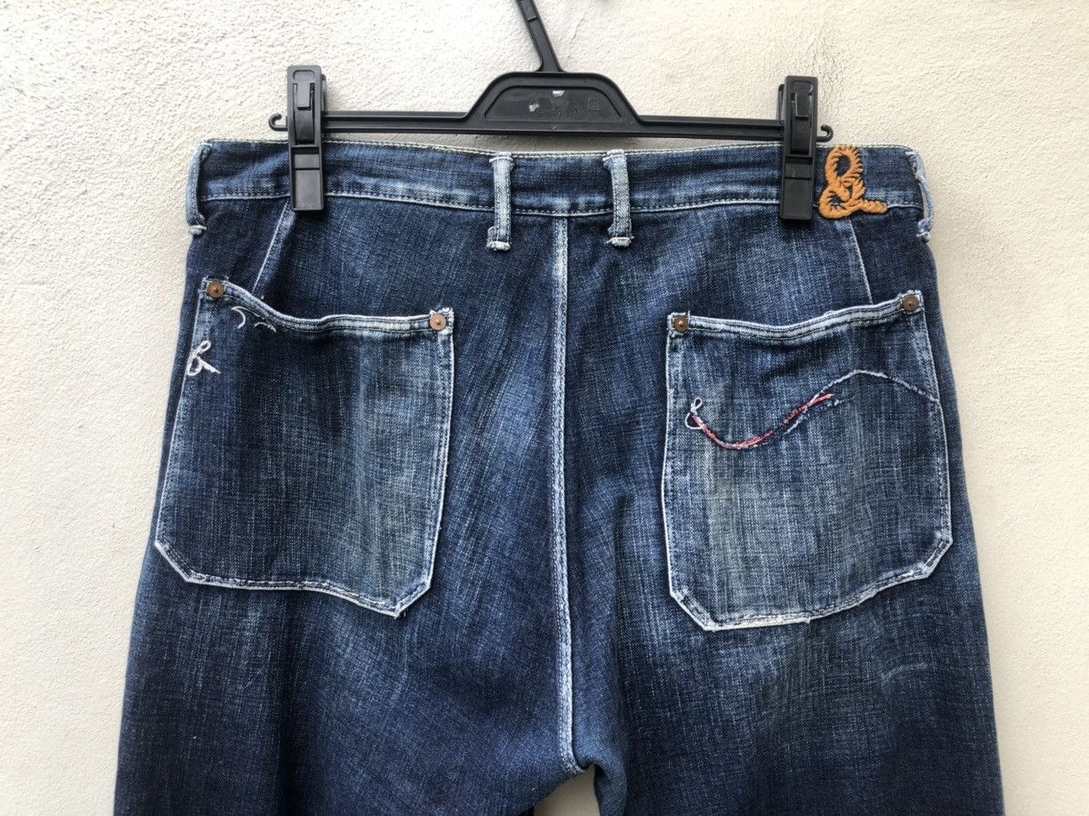 45rpm Vintage 45rpm Japan Loose Denim Wide Leg Jeans Size US 33 - 9 Thumbnail