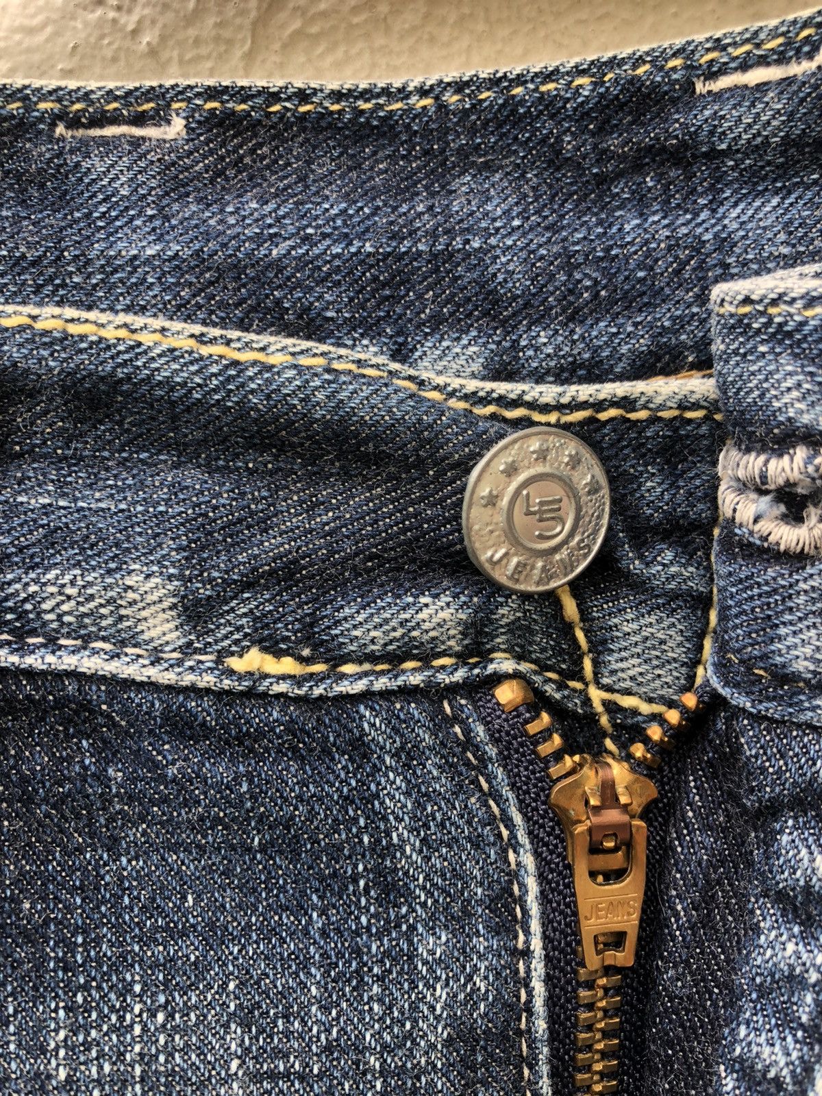 45rpm Vintage 45rpm Japan Loose Denim Wide Leg Jeans Size US 33 - 4 Thumbnail