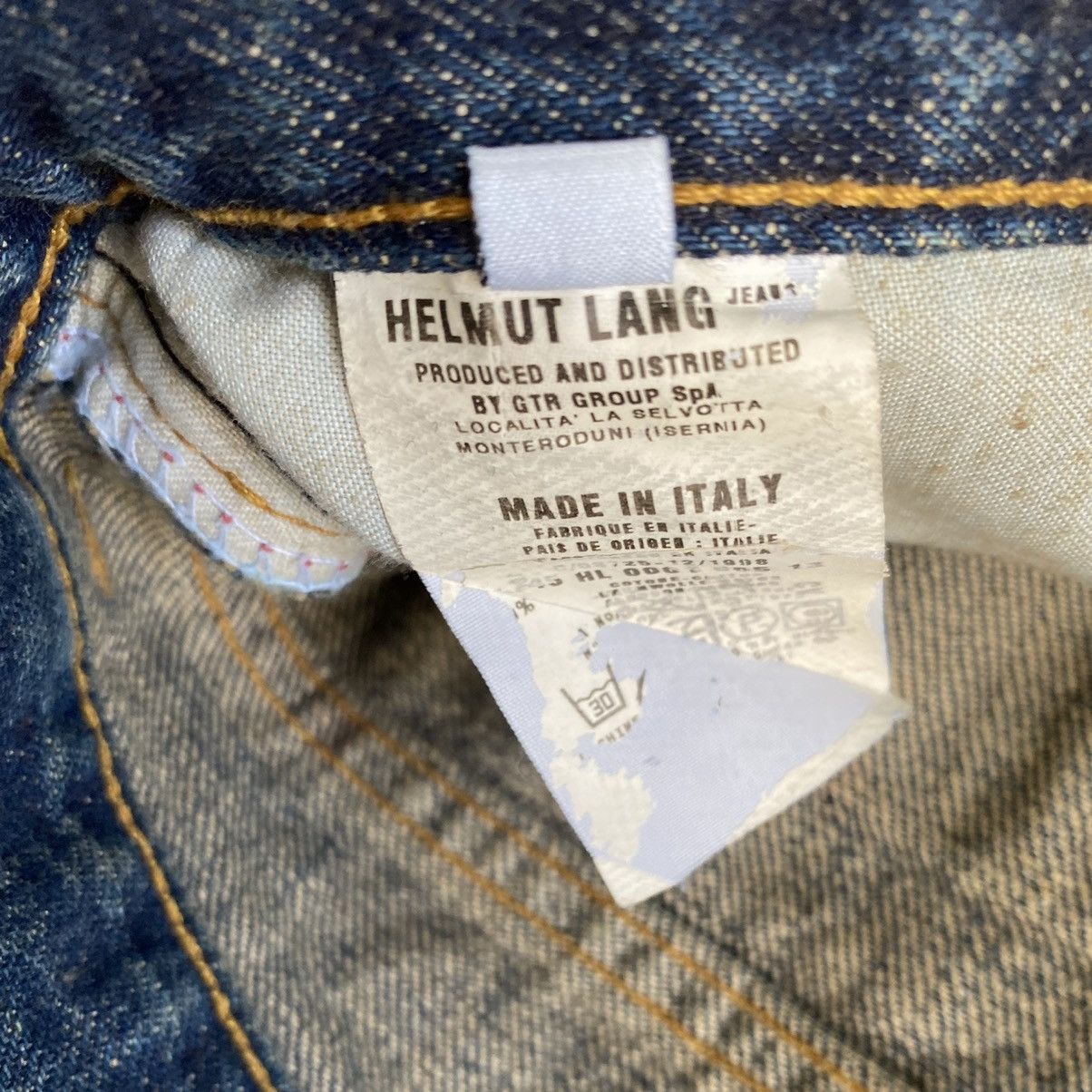 Helmut Lang Helmut Lang Archive 1999 Dark Wash Denim Classic Cut Size US 30 / EU 46 - 6 Thumbnail