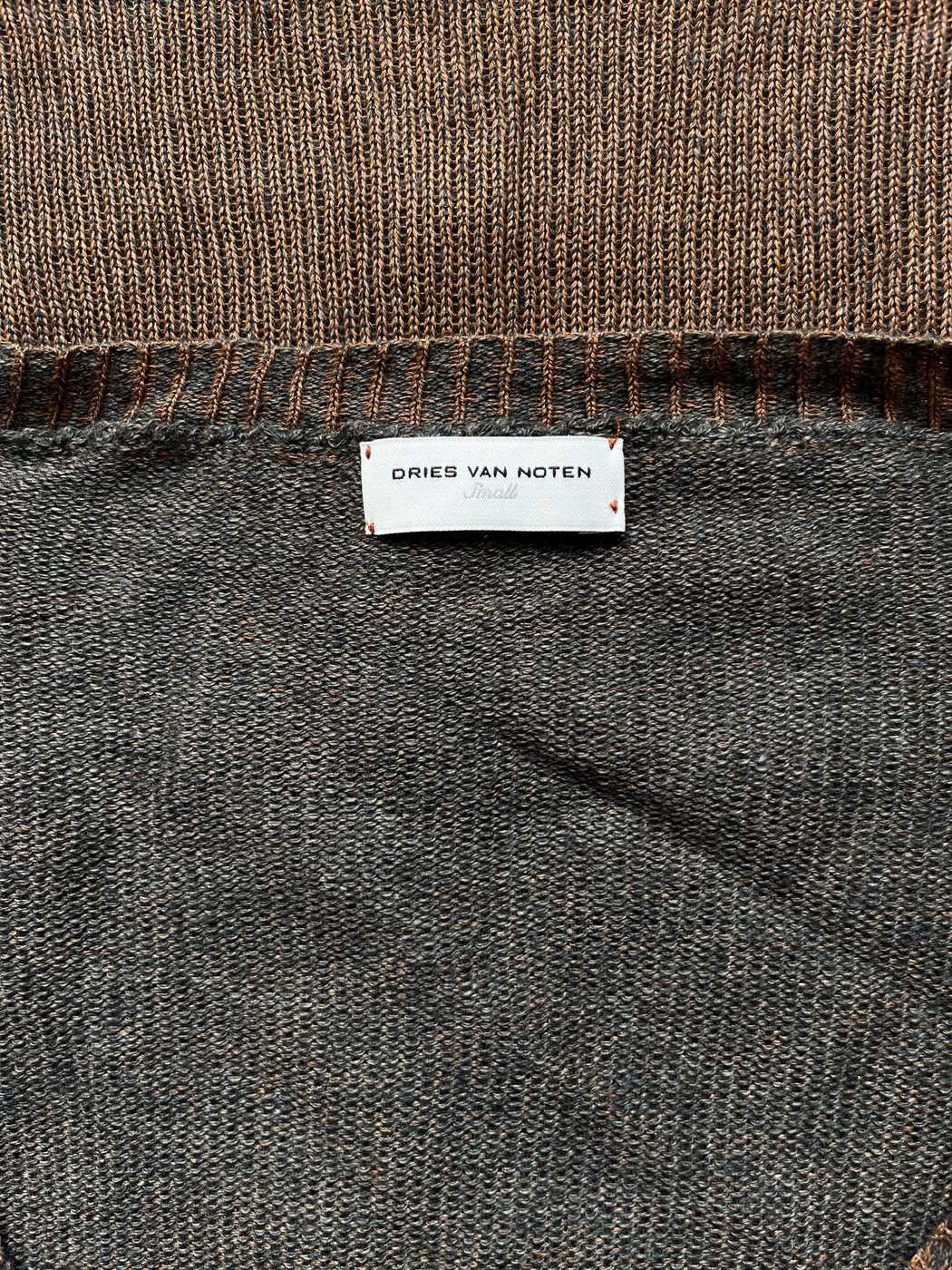 Dries Van Noten ⚡️QUICK SALE⚡️Dries Van Noten Coppery-Brown Knit Cardigan Size S / US 4 / IT 40 - 3 Thumbnail