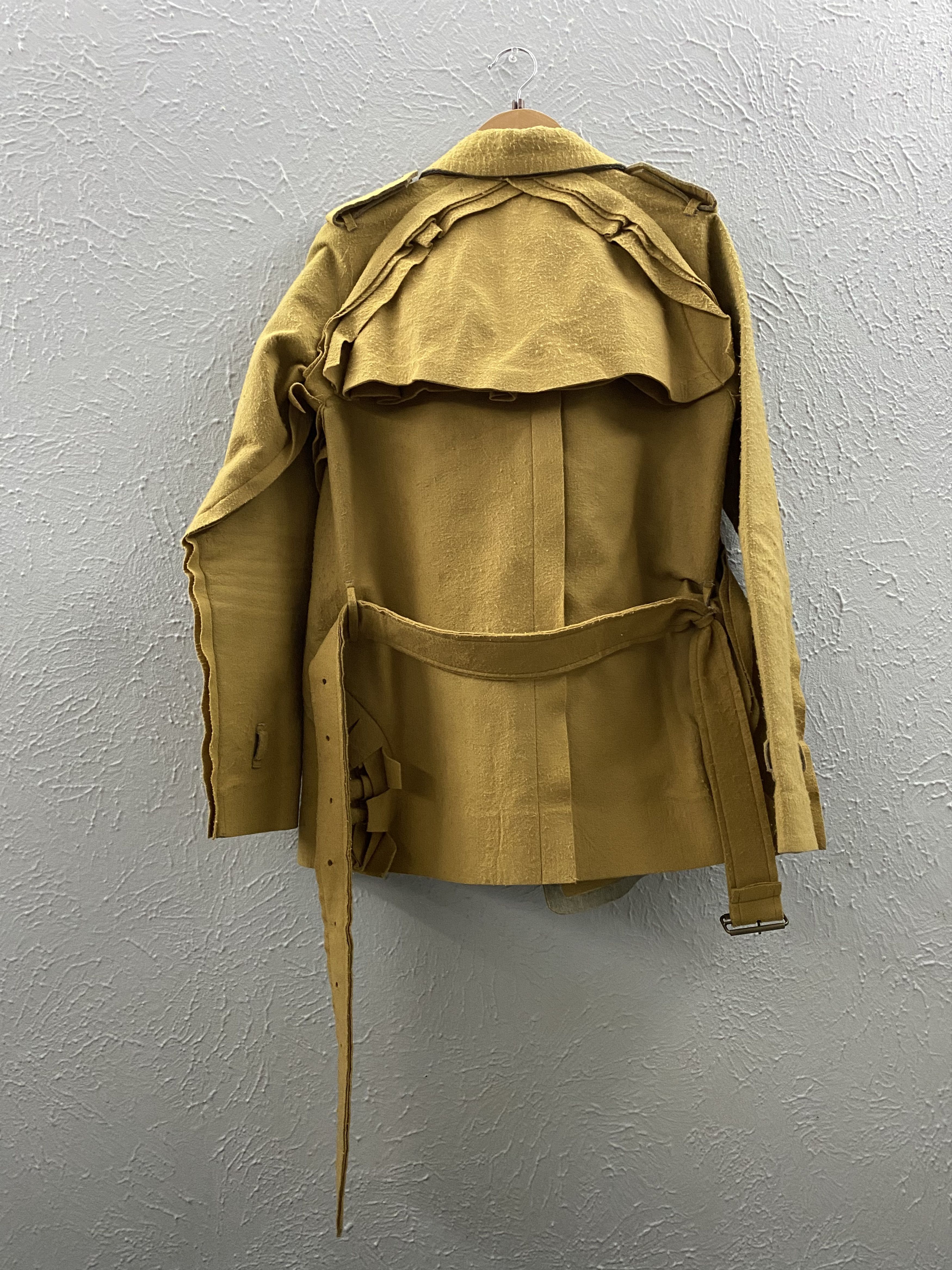 Undercover RARE undercover Arts and Crafts Felt Coat Size US S / EU 44-46 / 1 - 6 Thumbnail