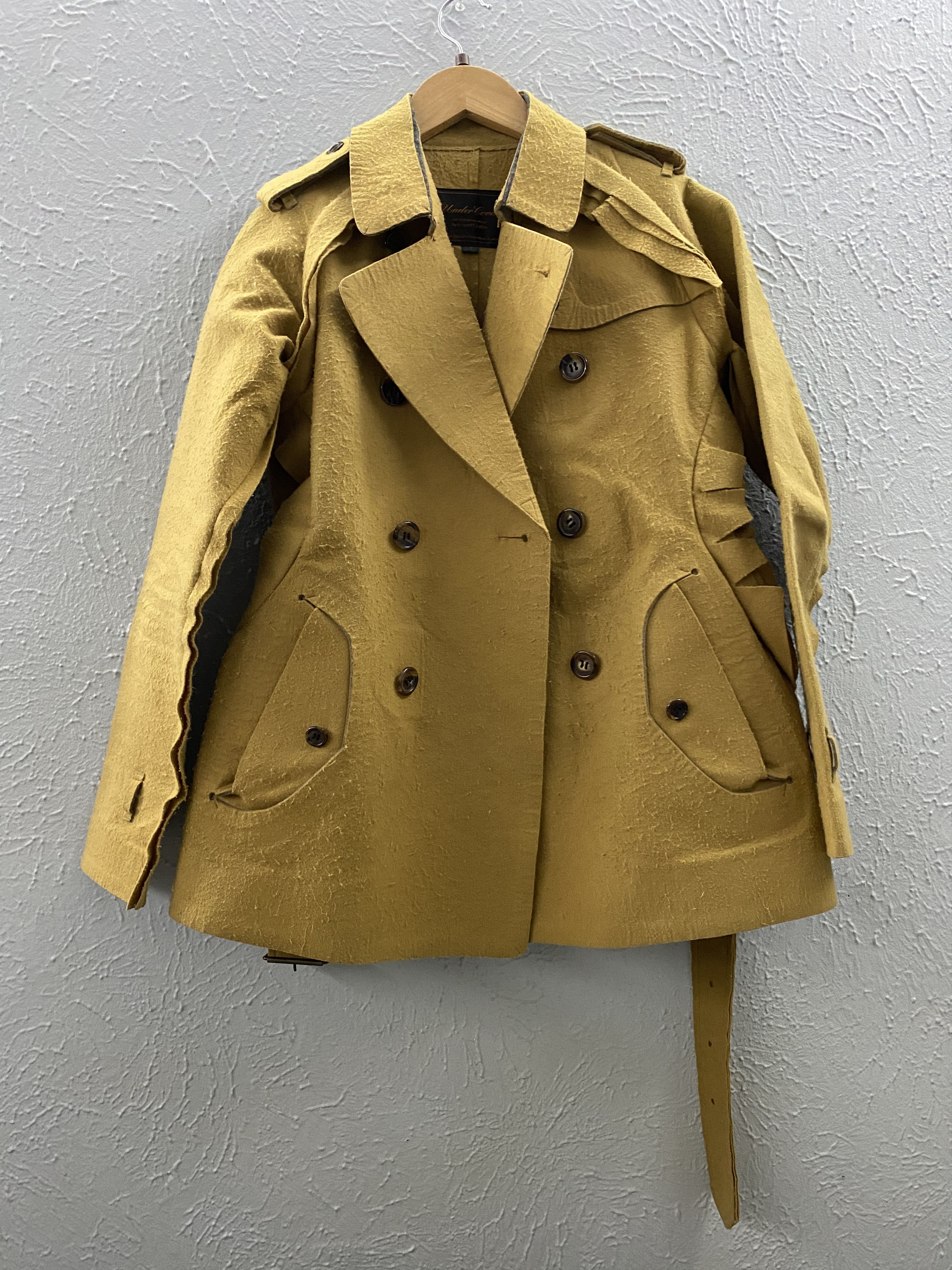 Undercover RARE undercover Arts and Crafts Felt Coat Size US S / EU 44-46 / 1 - 3 Thumbnail