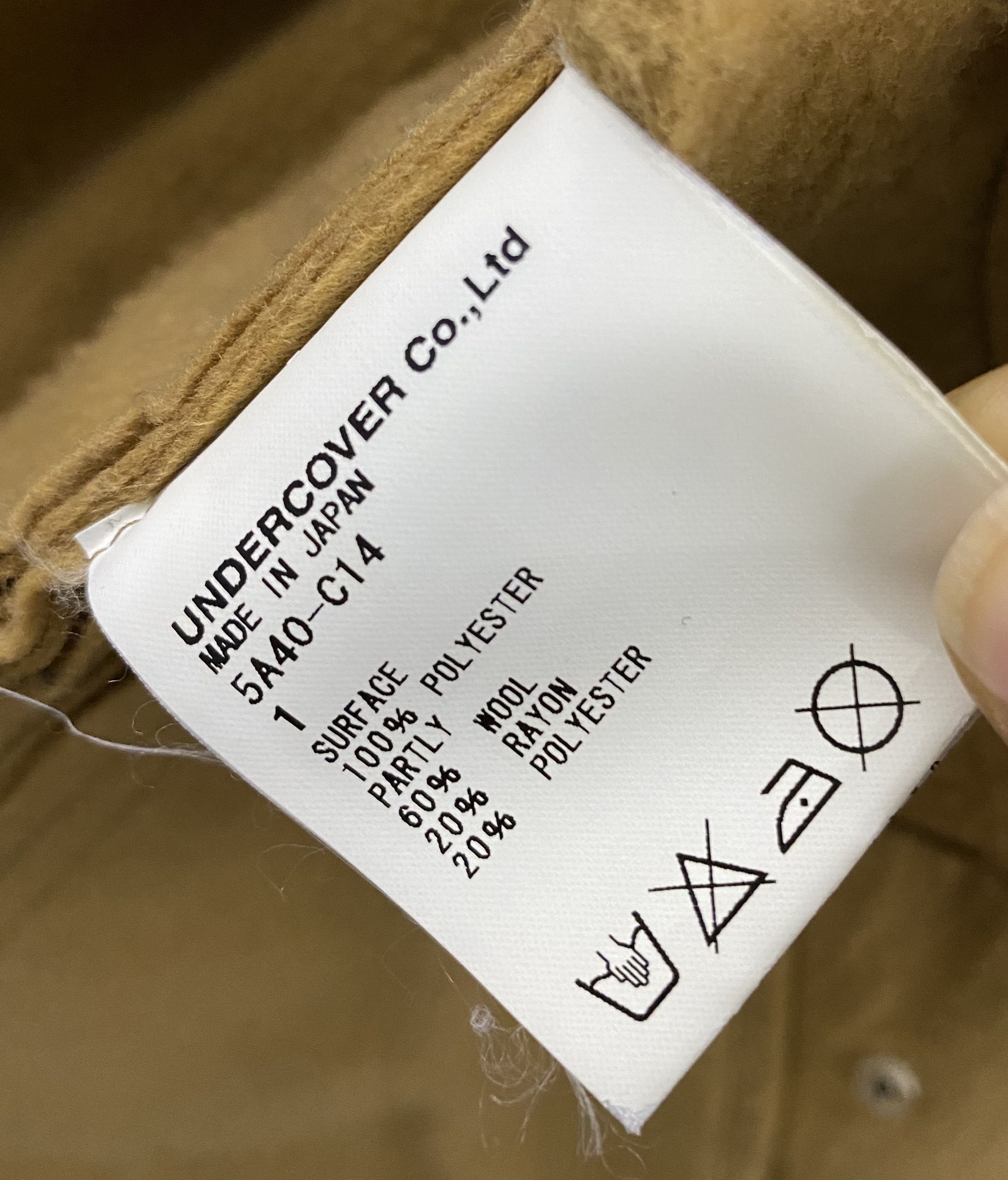 Undercover RARE undercover Arts and Crafts Felt Coat Size US S / EU 44-46 / 1 - 5 Thumbnail