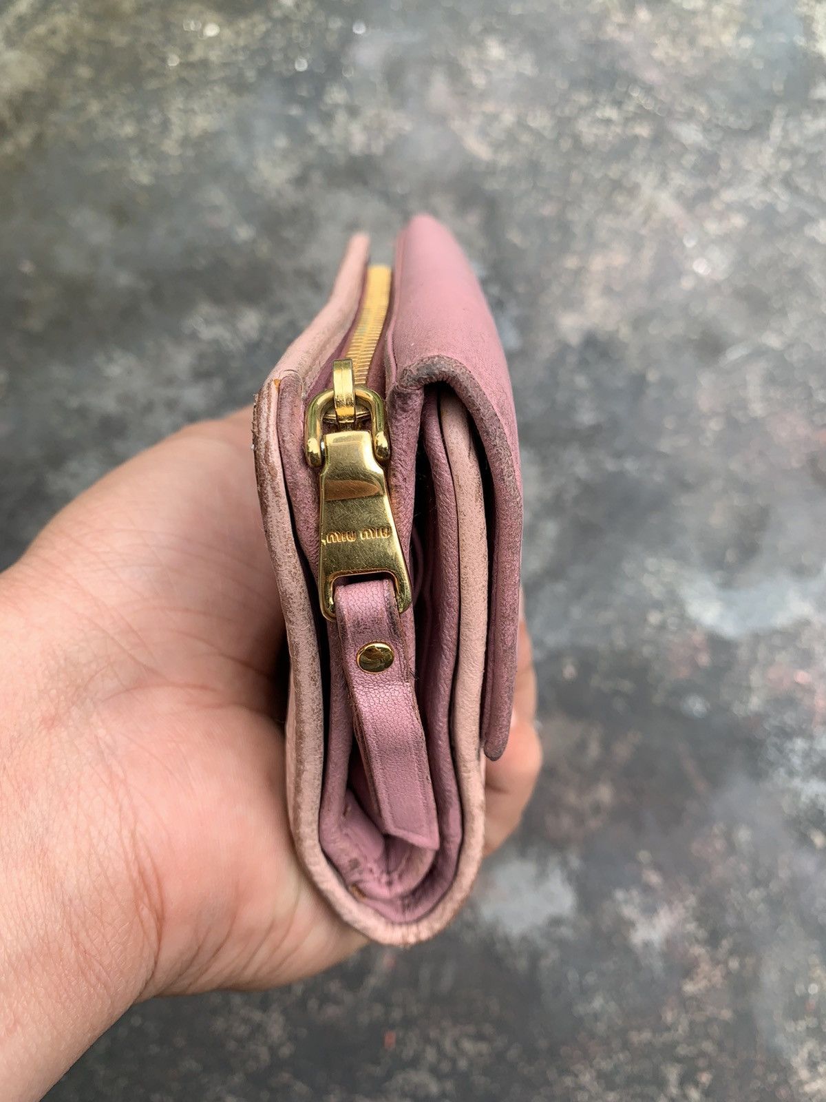 Miu Miu Miu Miu Wallet Matelasse Pink Size ONE SIZE - 15 Thumbnail