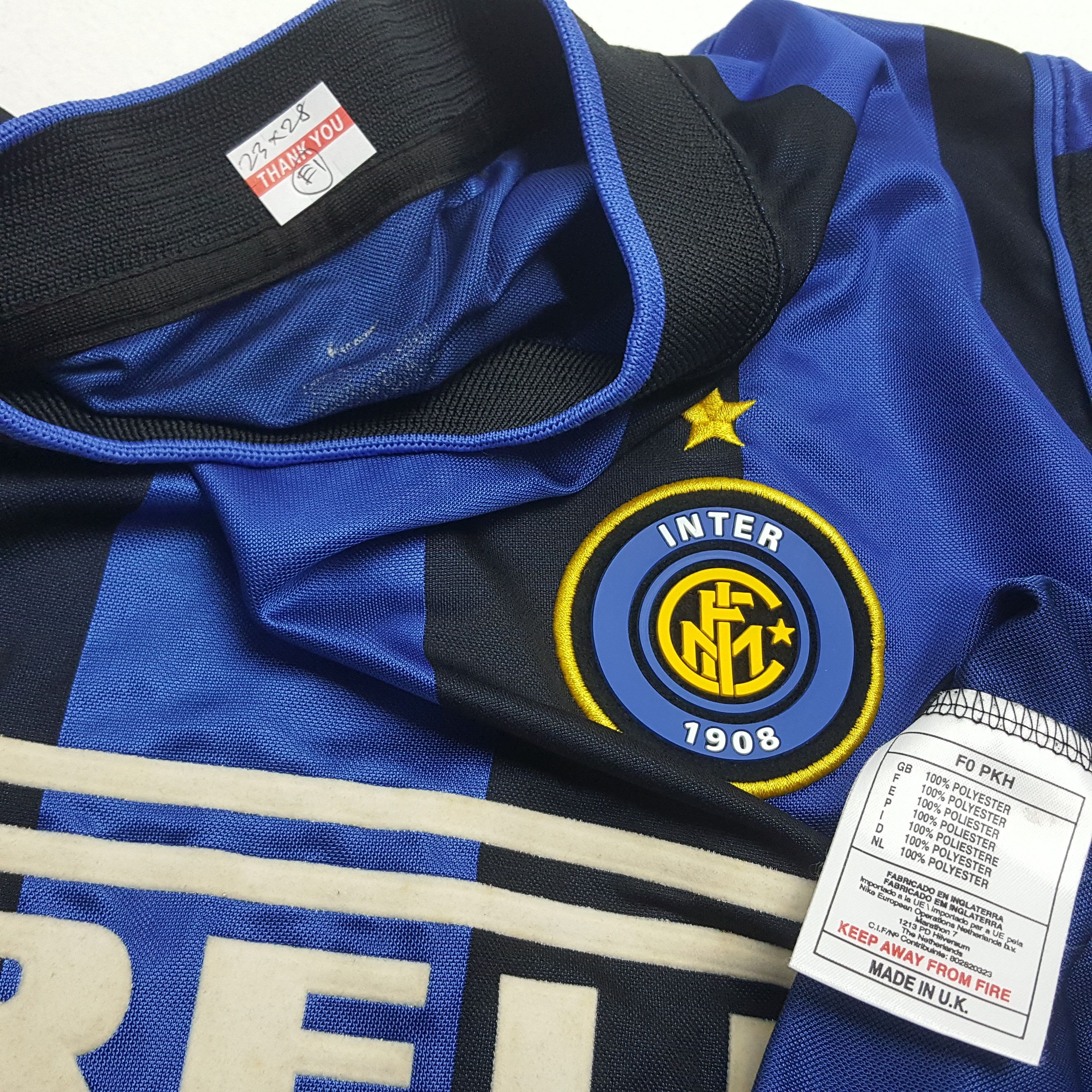 Vintage Vintage INTER MILAN Italian football club jerseys Size US L / EU 52-54 / 3 - 3 Thumbnail