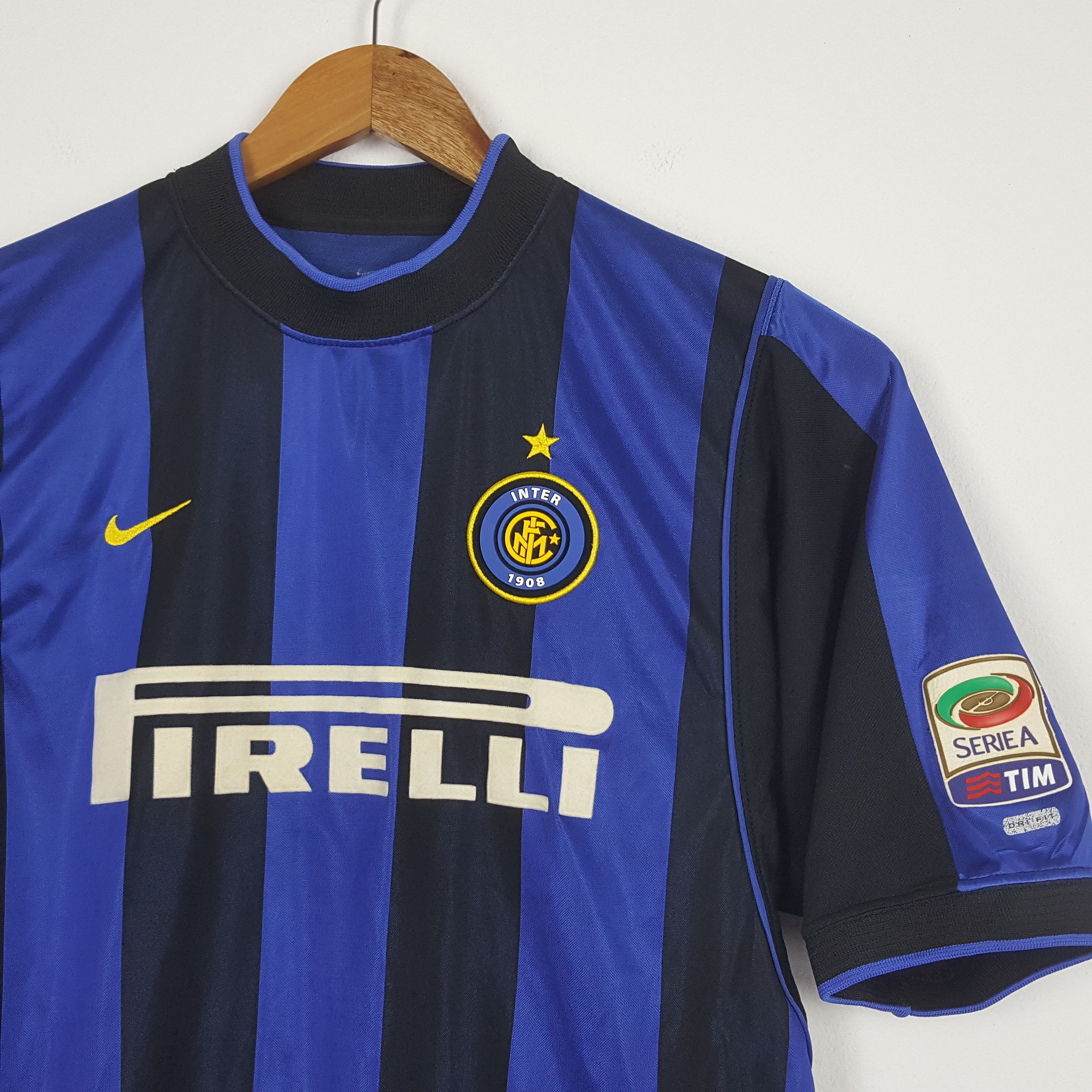 Vintage Vintage INTER MILAN Italian football club jerseys Size US L / EU 52-54 / 3 - 2 Thumbnail