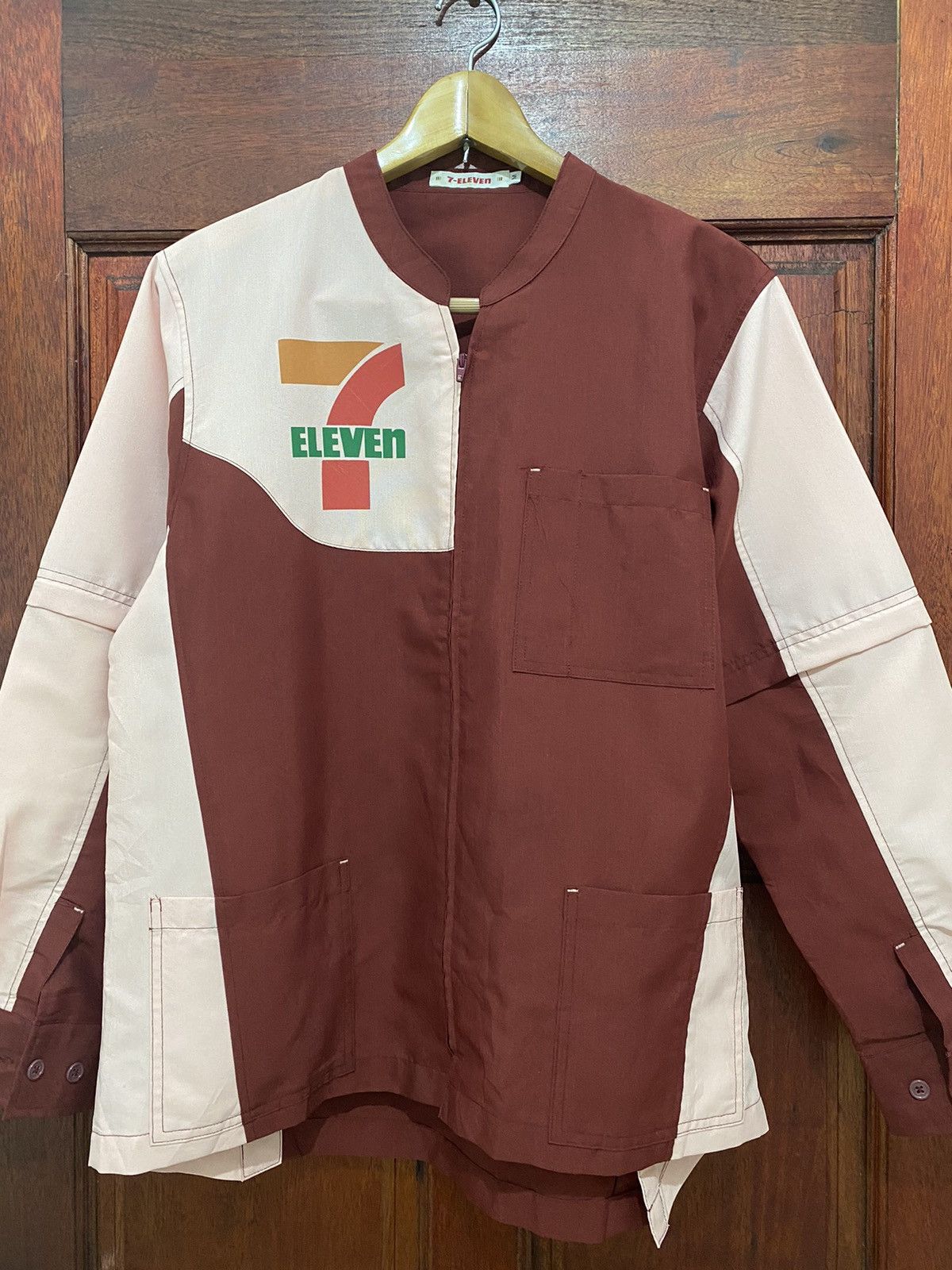 Japanese Brand Vintage 7 Eleven Big 7 Worker Jacket Size US M / EU 48-50 / 2 - 1 Thumbnail