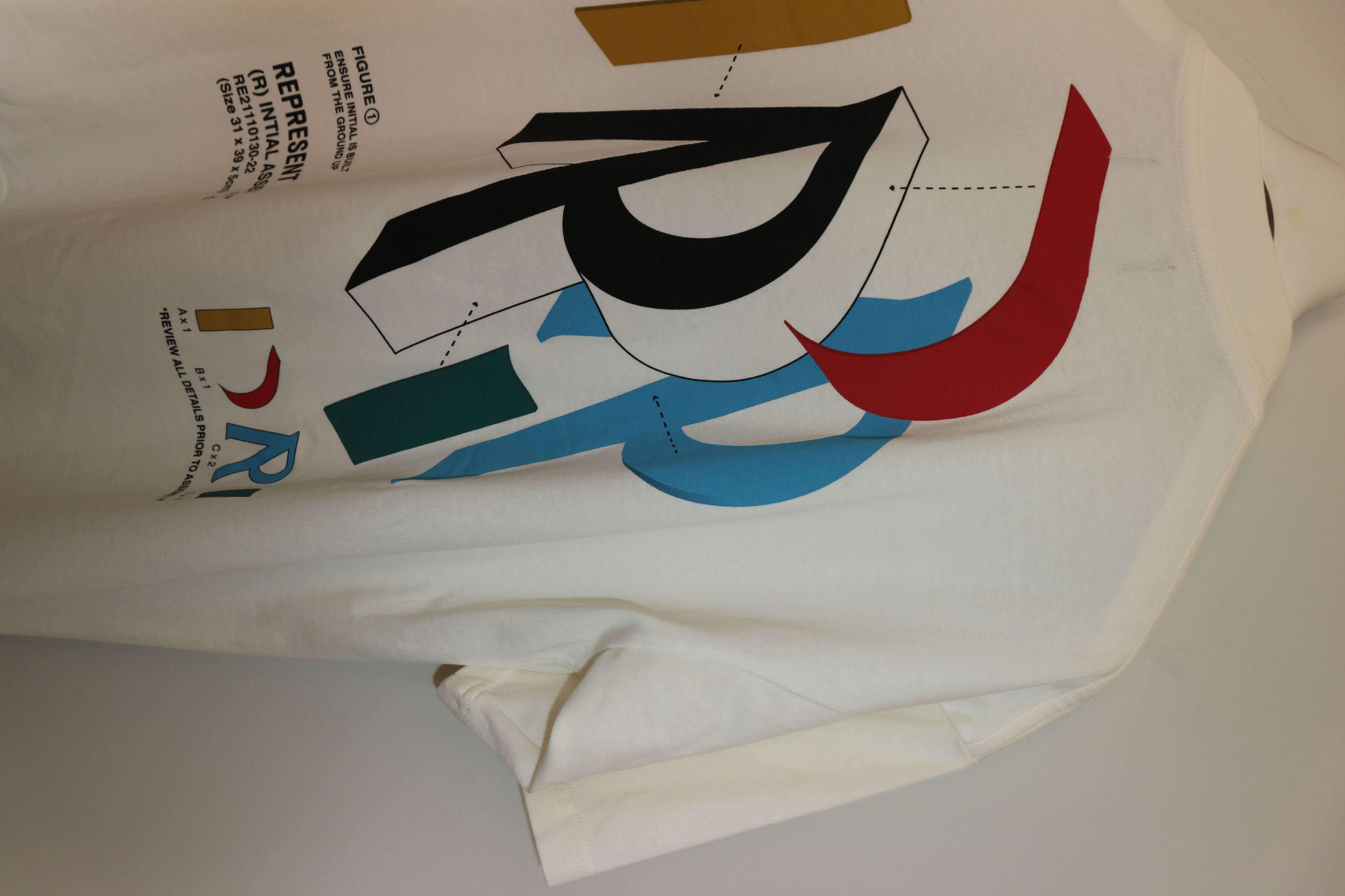 Represent Clo. INITIAL ASSEMBLY T-SHIRT Size US XXL / EU 58 / 5 - 9 Thumbnail