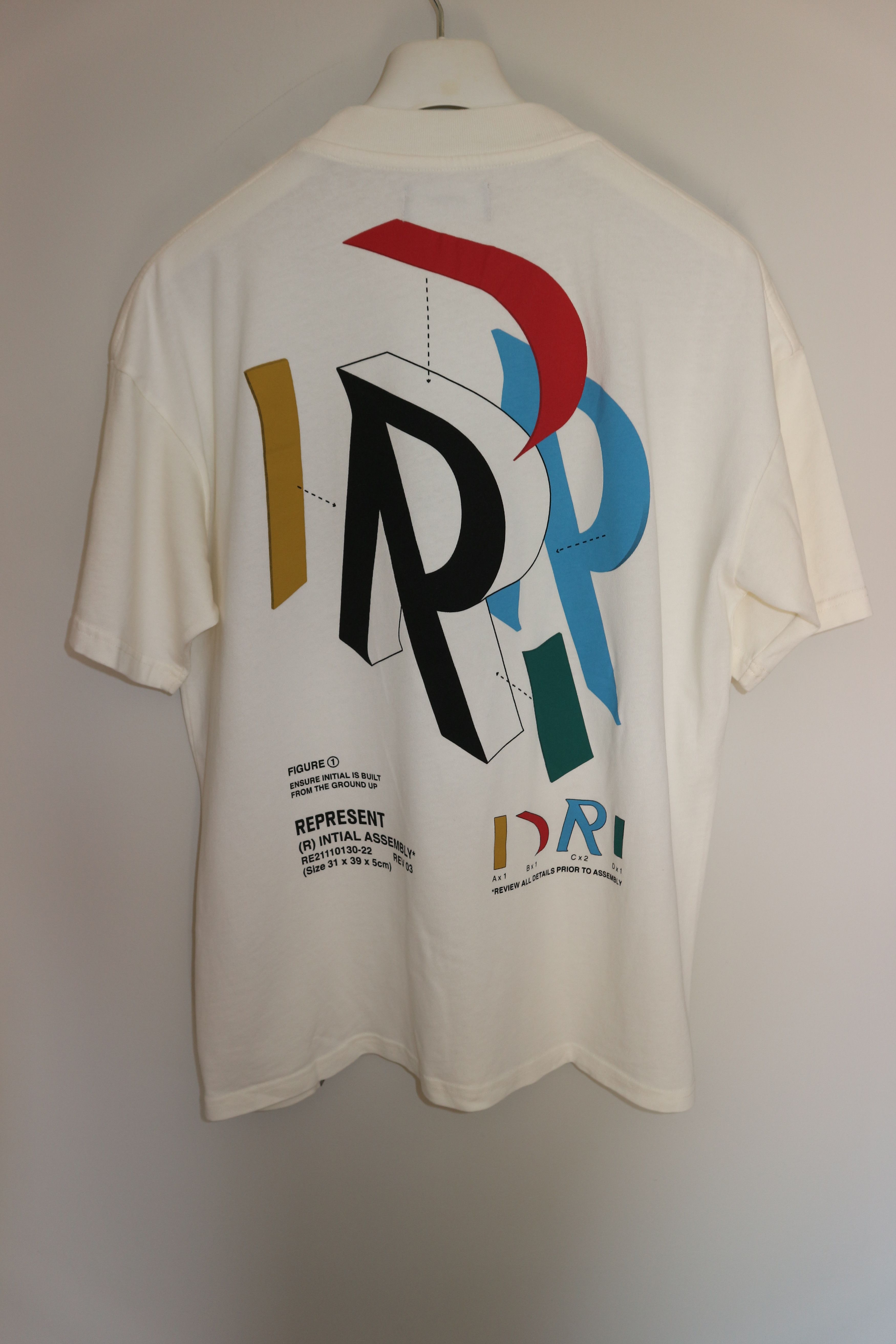 Represent Clo. INITIAL ASSEMBLY T-SHIRT Size US XXL / EU 58 / 5 - 1 Thumbnail