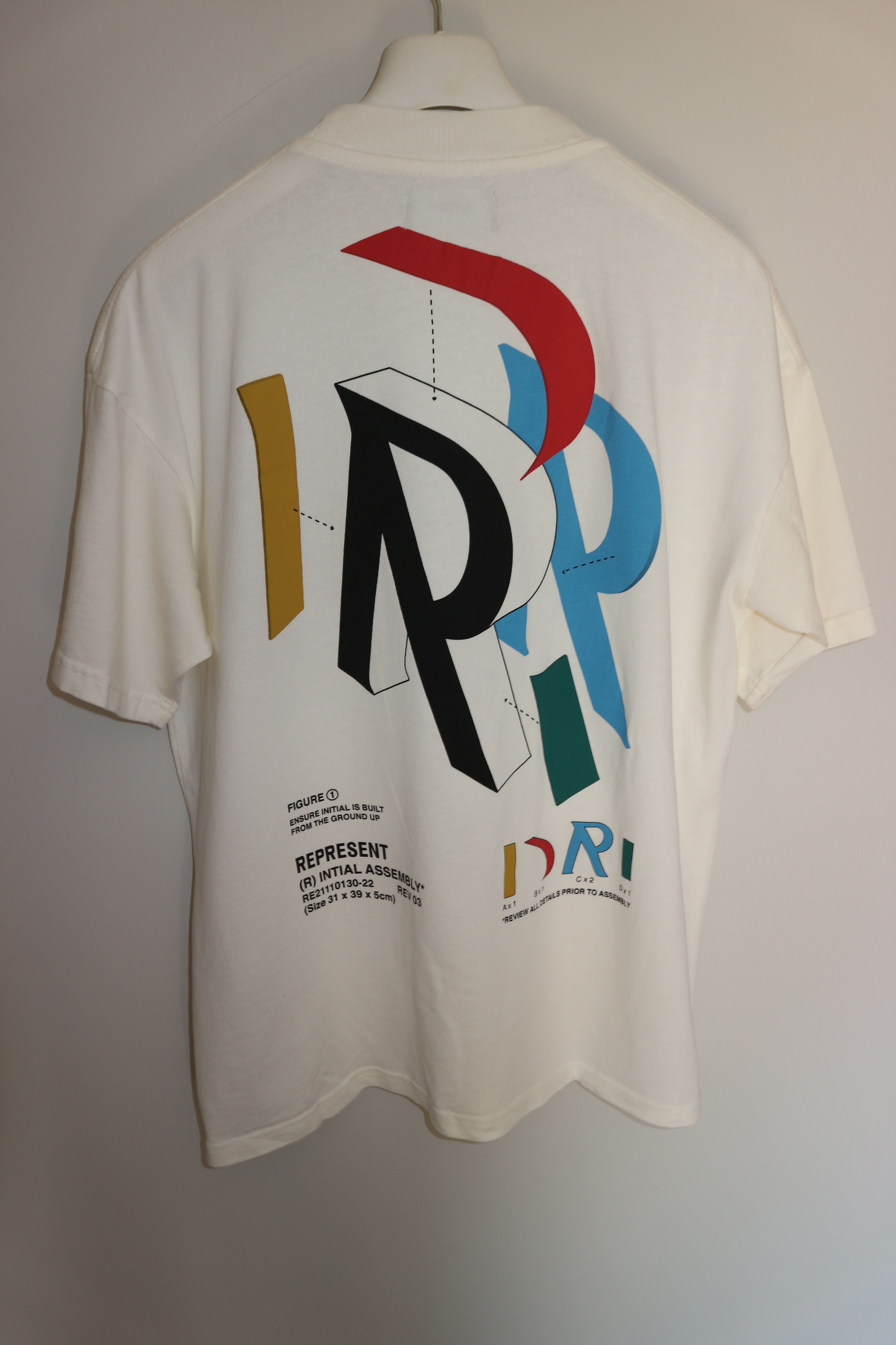 Represent Clo. INITIAL ASSEMBLY T-SHIRT Size US XXL / EU 58 / 5 - 10 Thumbnail