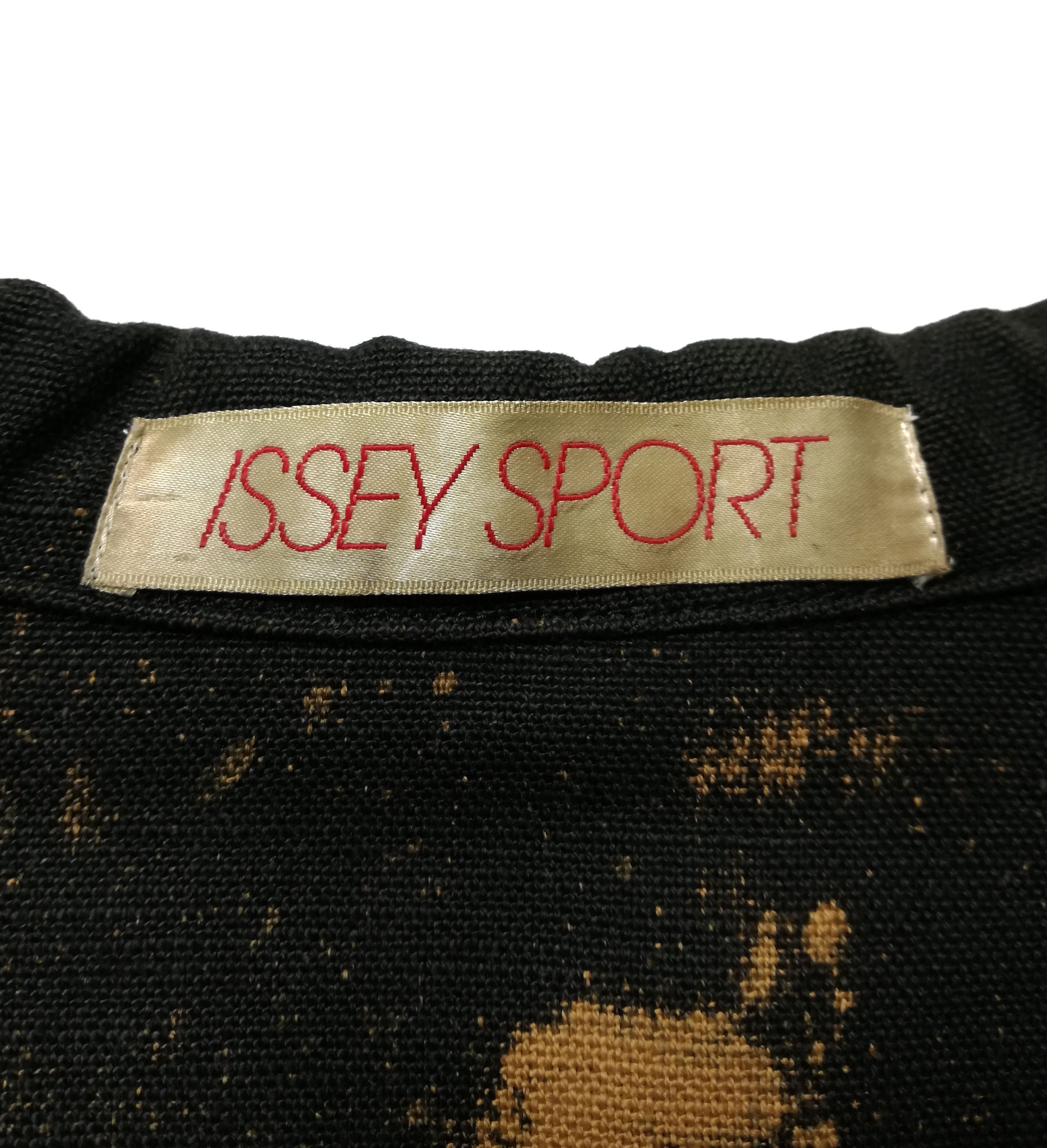 Issey Miyake 🔥90's Issey Sports Distressed Acid Wash Cropped Top Jacket Size US M / EU 48-50 / 2 - 8 Thumbnail
