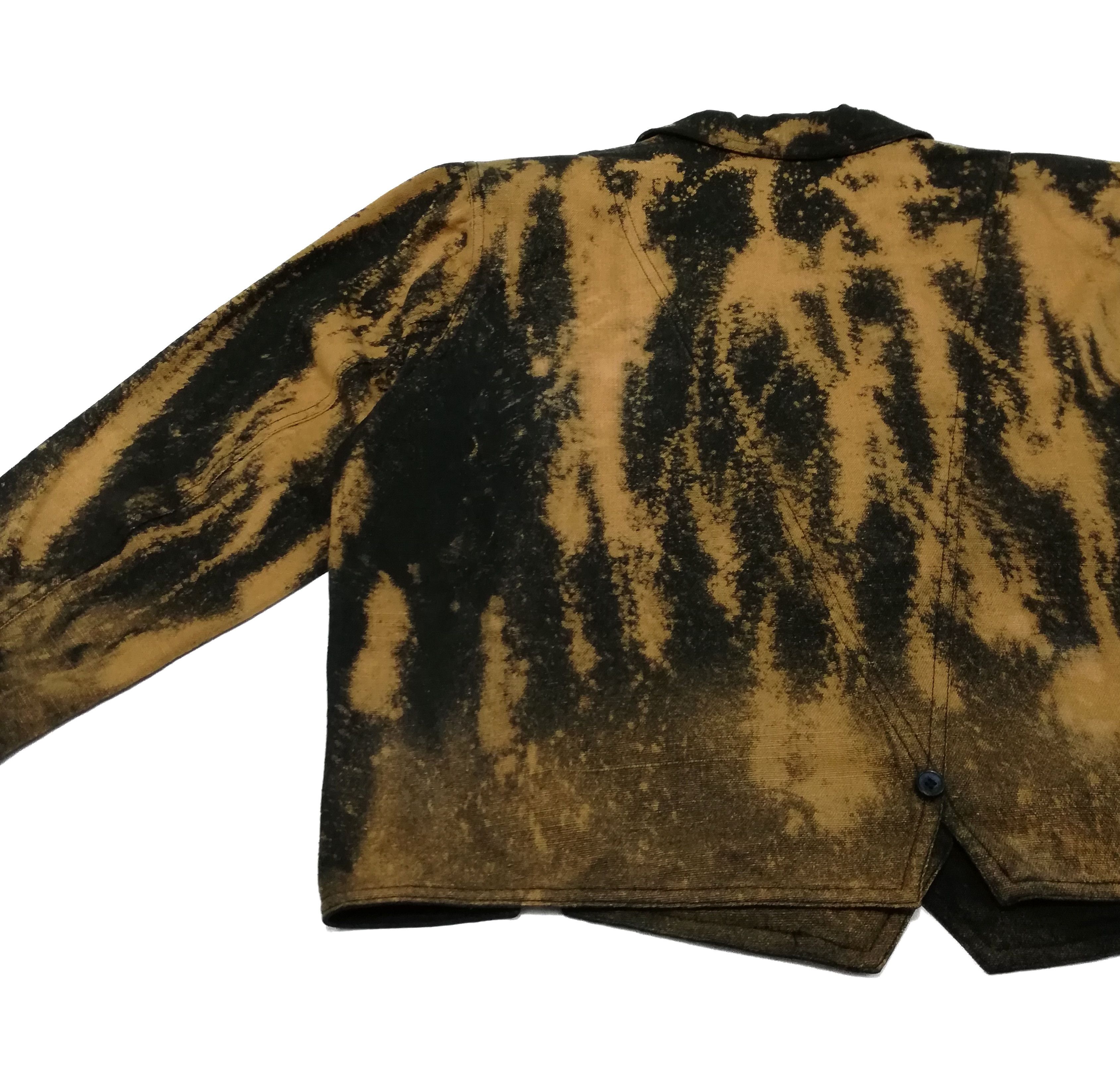 Issey Miyake 🔥90's Issey Sports Distressed Acid Wash Cropped Top Jacket Size US M / EU 48-50 / 2 - 17 Thumbnail