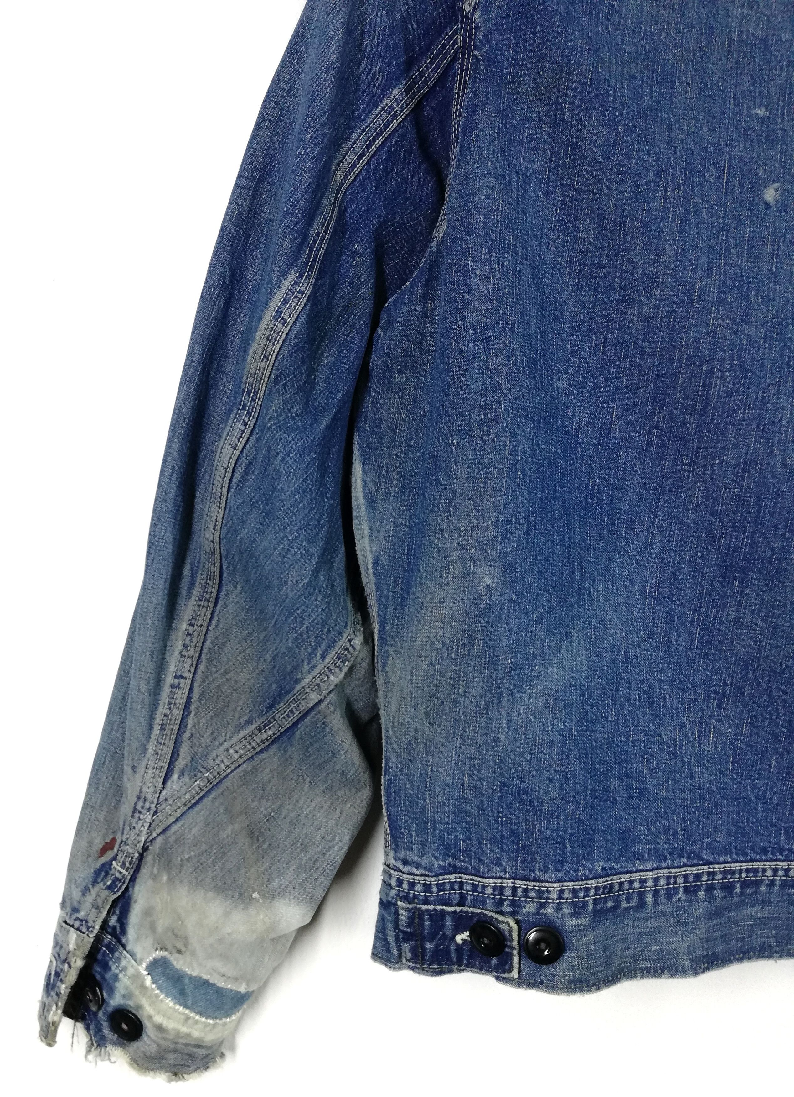 Lee 🔥1970's Lee Jelt Denim Sanforized 91-B Jean Work Wear🔥 Size US L / EU 52-54 / 3 - 21 Thumbnail