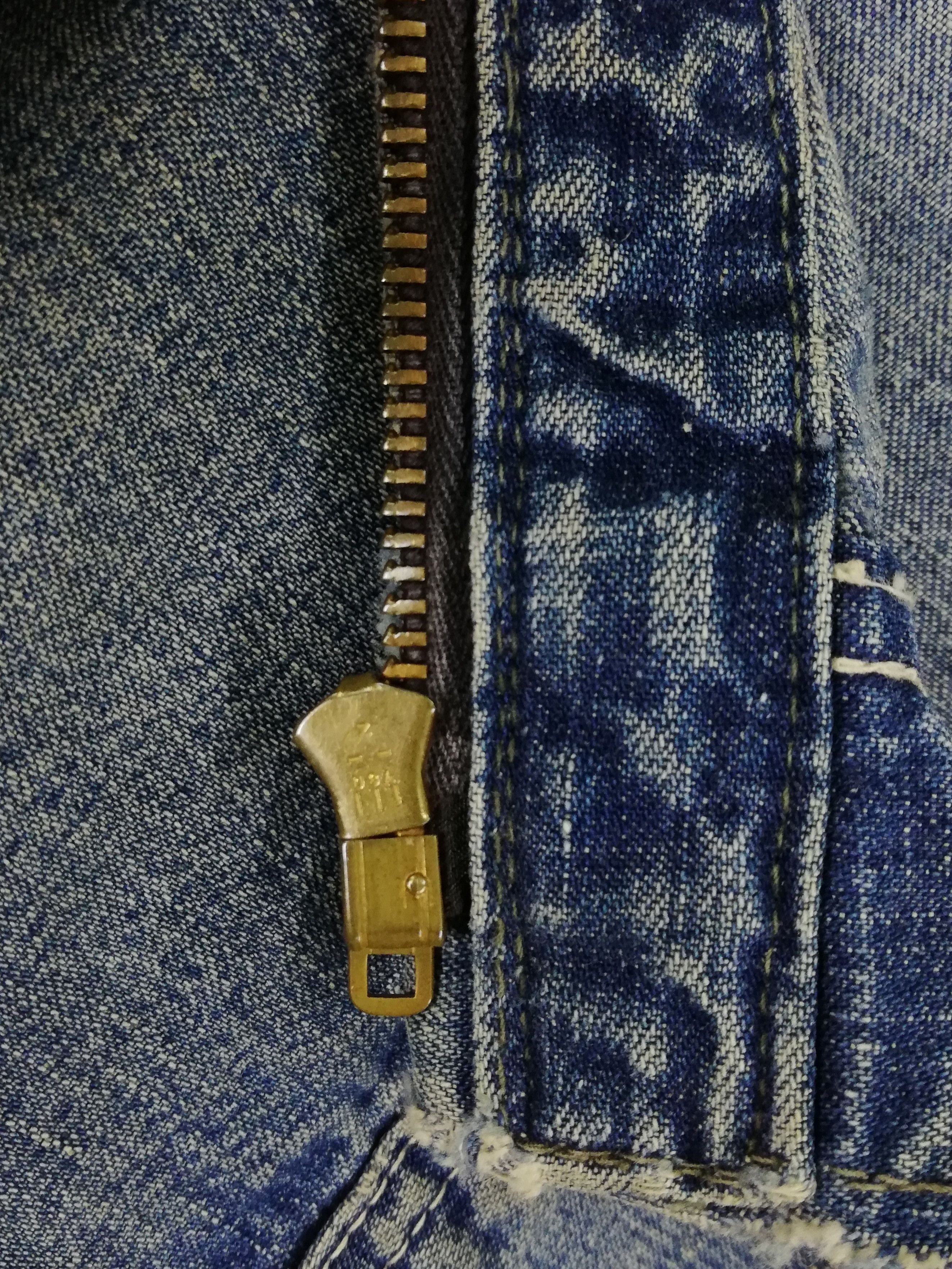 Lee 🔥1970's Lee Jelt Denim Sanforized 91-B Jean Work Wear🔥 Size US L / EU 52-54 / 3 - 9 Thumbnail