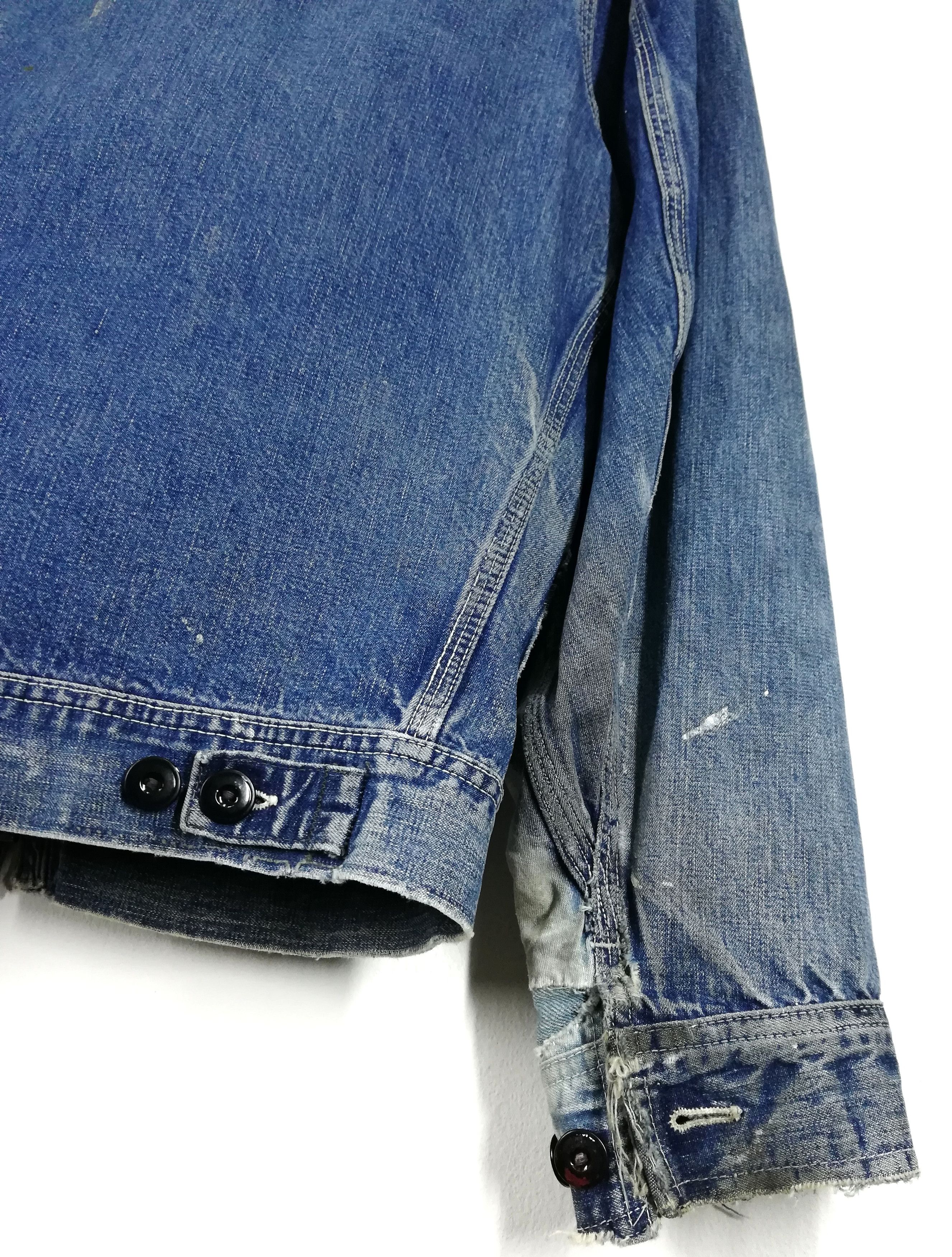 Lee 🔥1970's Lee Jelt Denim Sanforized 91-B Jean Work Wear🔥 Size US L / EU 52-54 / 3 - 19 Thumbnail